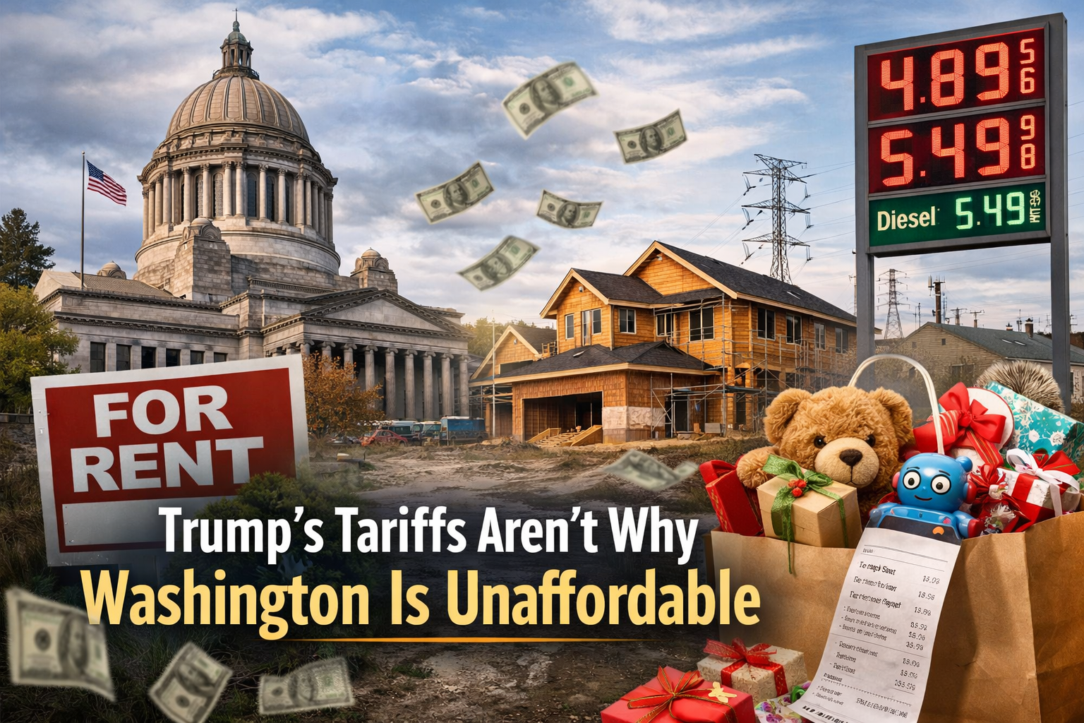 Trump’s Tariffs Are Not Why Washington Is Unaffordable