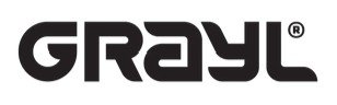 GrayL logo in black letters on a white background.