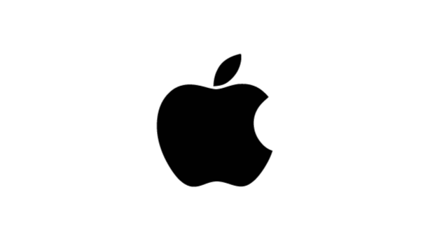 Silhouette of two hippos with one standing and one lying down