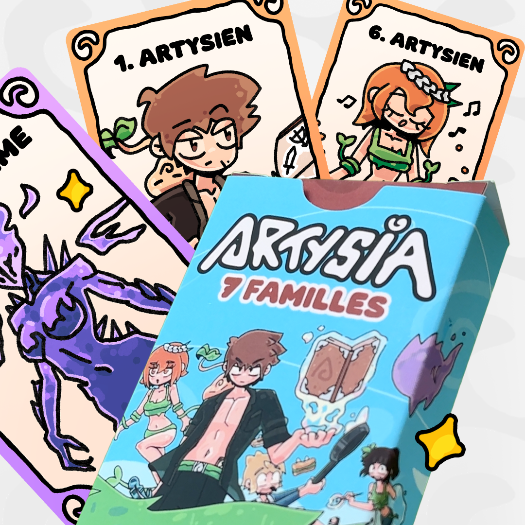 Jeu des 7 Familles - Artysia