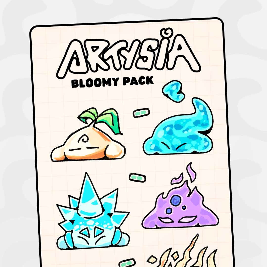Planche de stickers - Bloomy