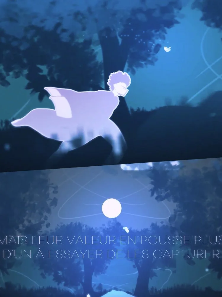 Animation Luciole Bleue