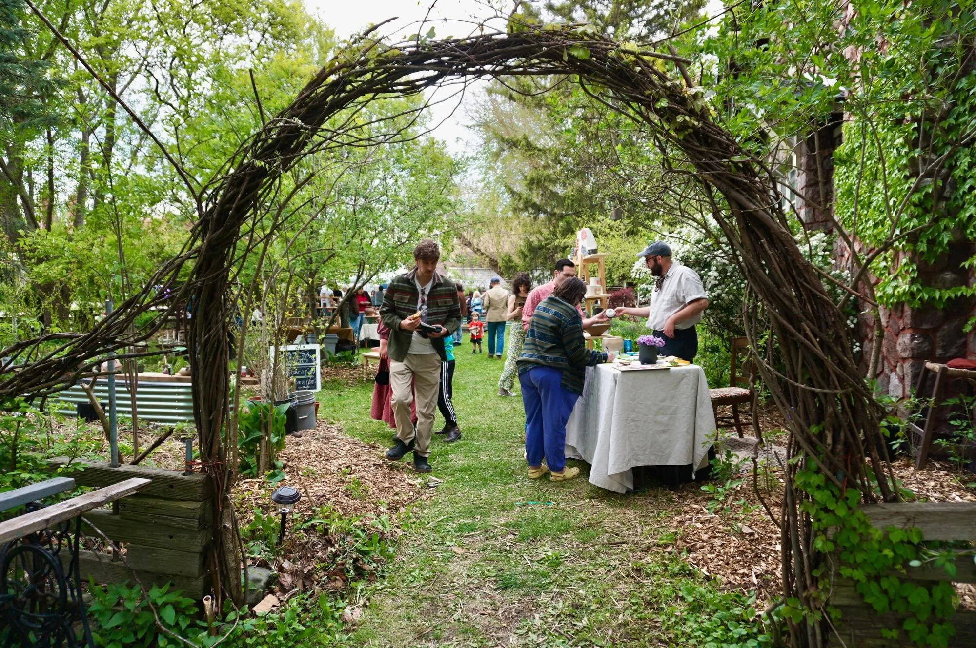 Thank you to everyone that came out to swap plants, craft cyanotype plant cards, eat some tasty food, and support local ceramic artists! 
These beautiful photos were taken by the talented @bridgiesv 
So glad she was able to capture some moments from 
