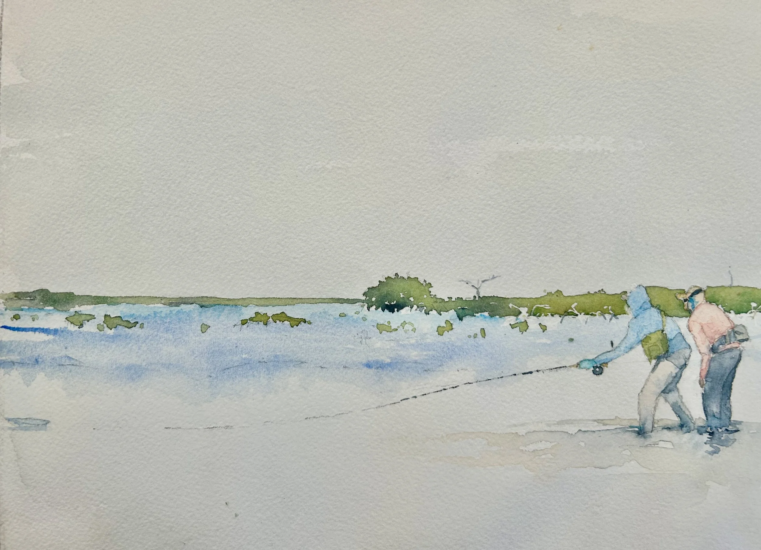 Following, Bahamas Bonefish