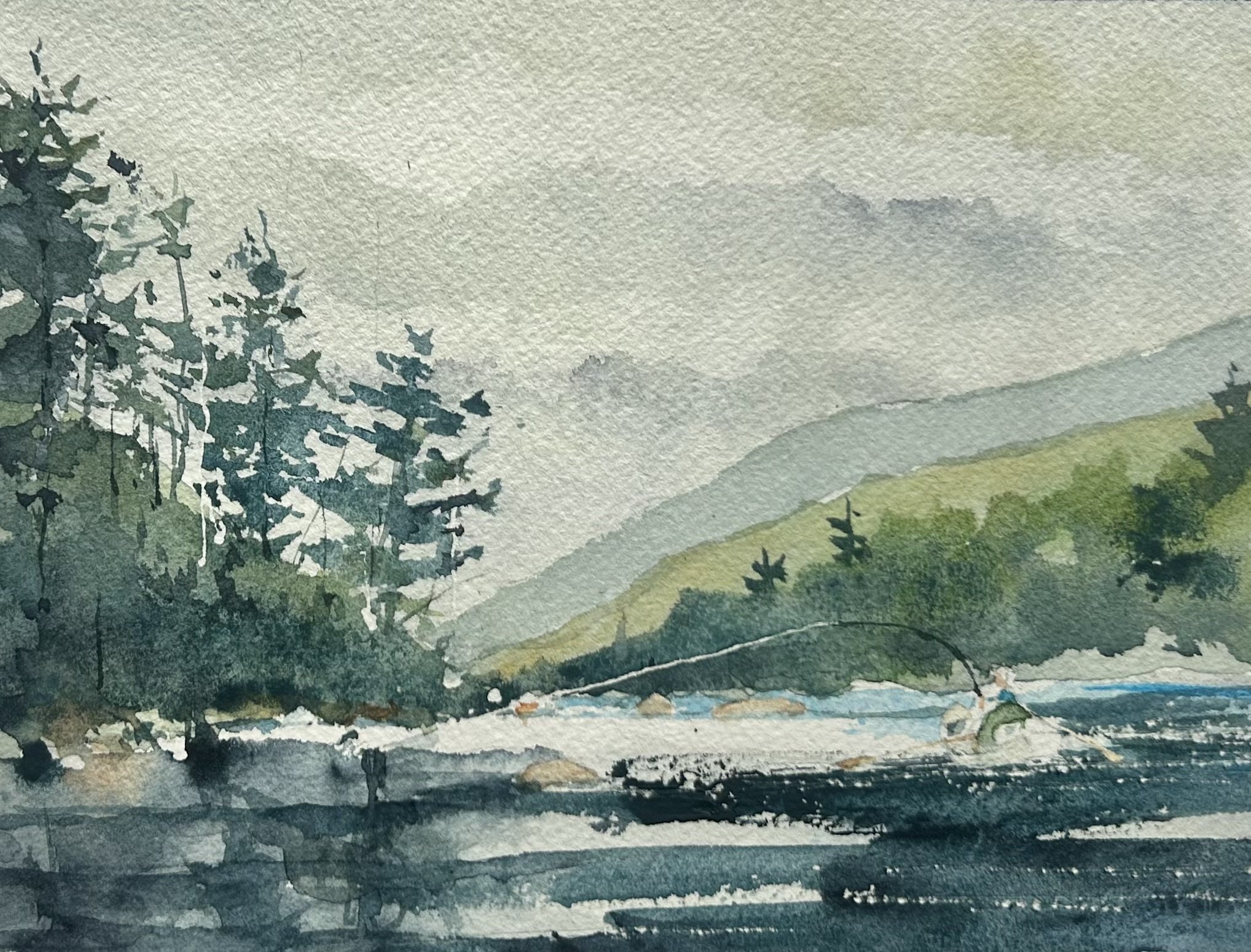 Penobscot, ME, Drift Boat Salmon