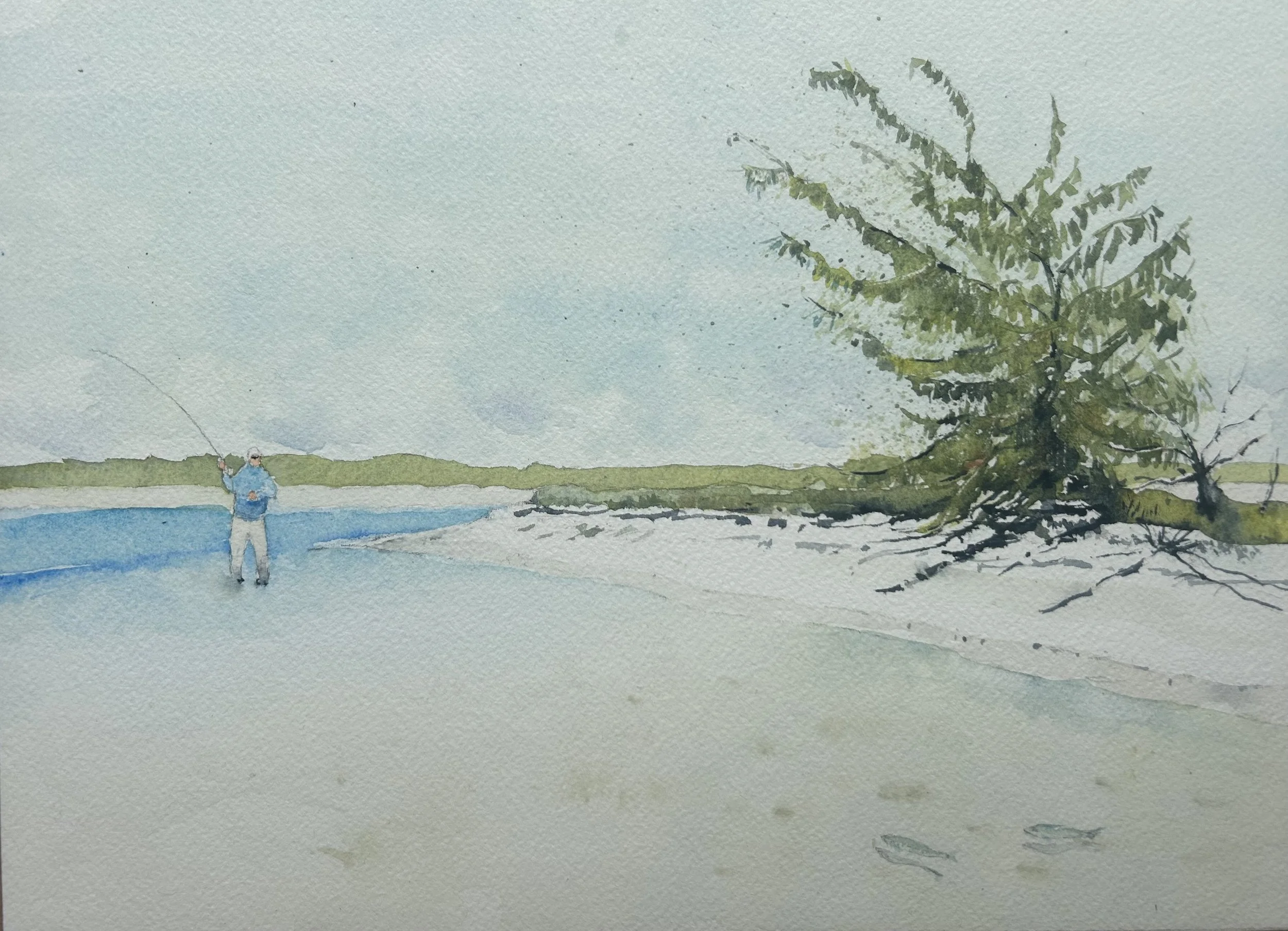 Creekmouth Casting (2), Bahamas Bonefishing