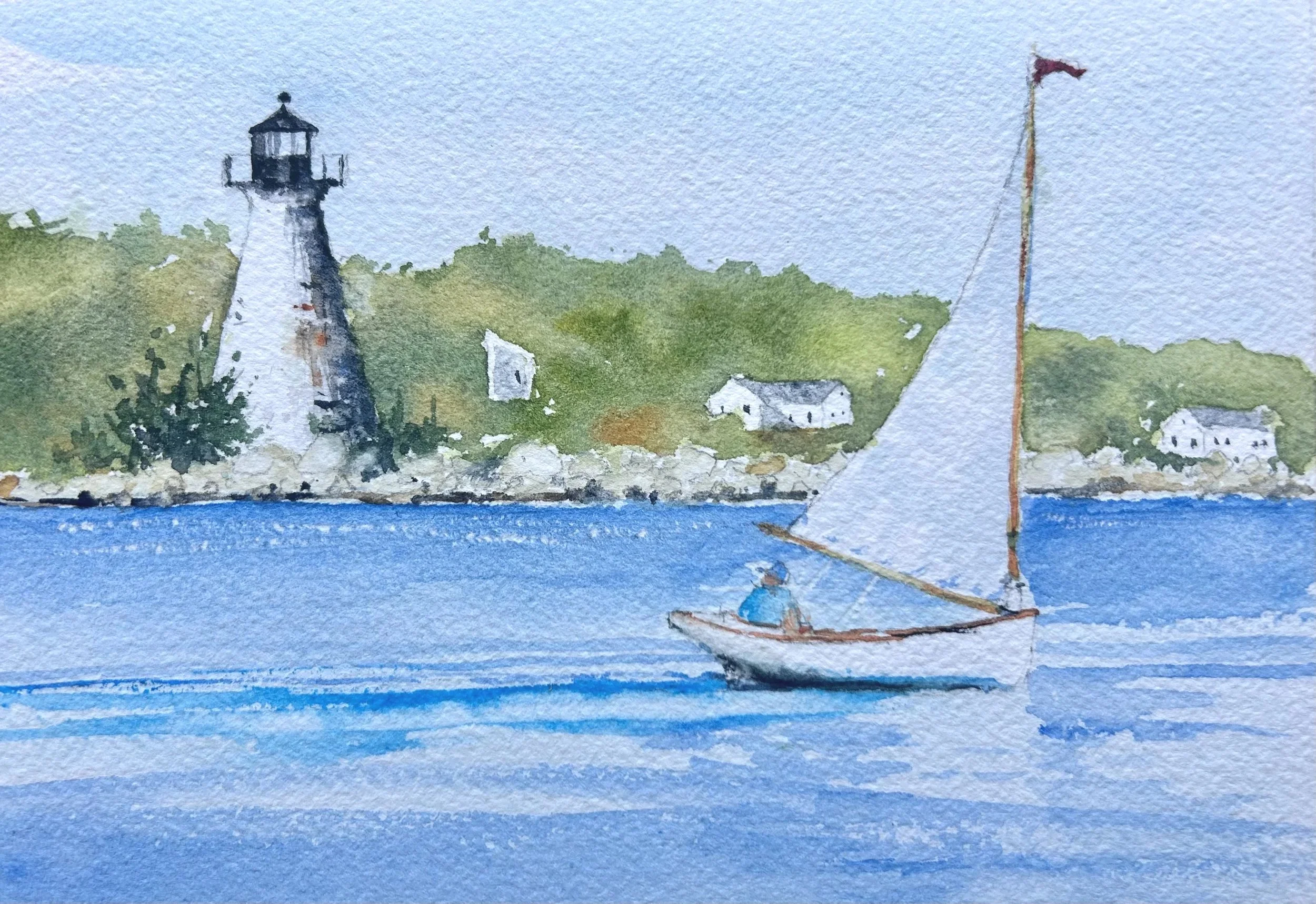 Sailboat, Ned's Point, Mattapoisett, MA