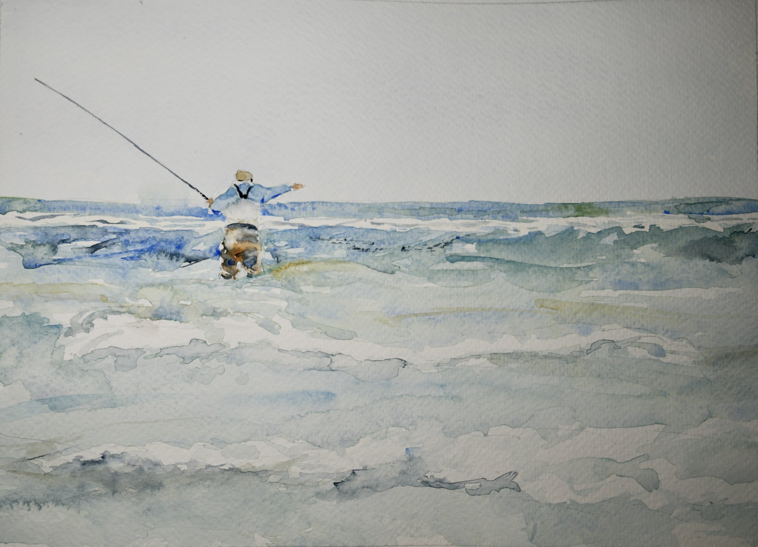 Shadows in the Surf, Brewster, MA