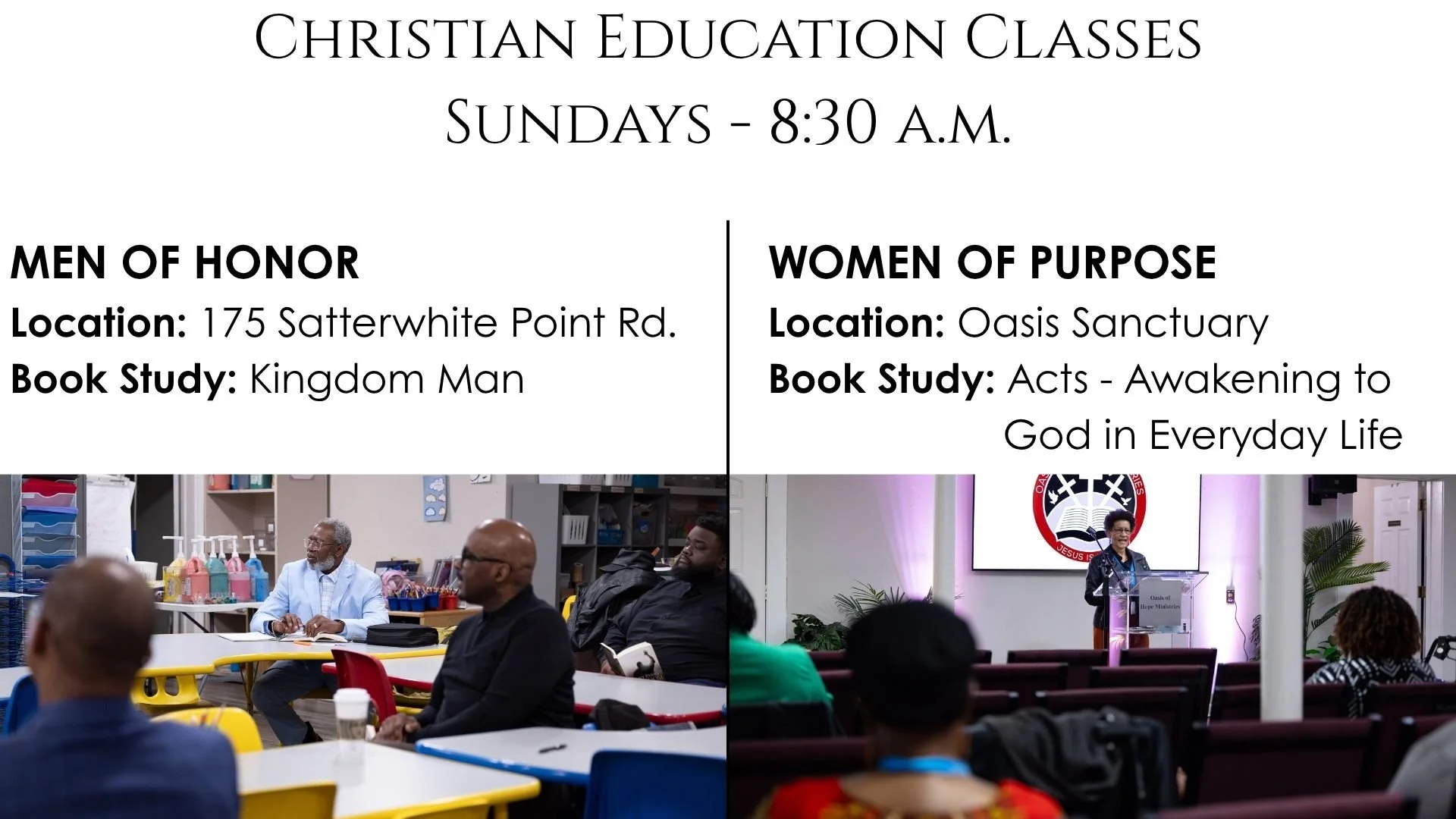 Christian Education Classes