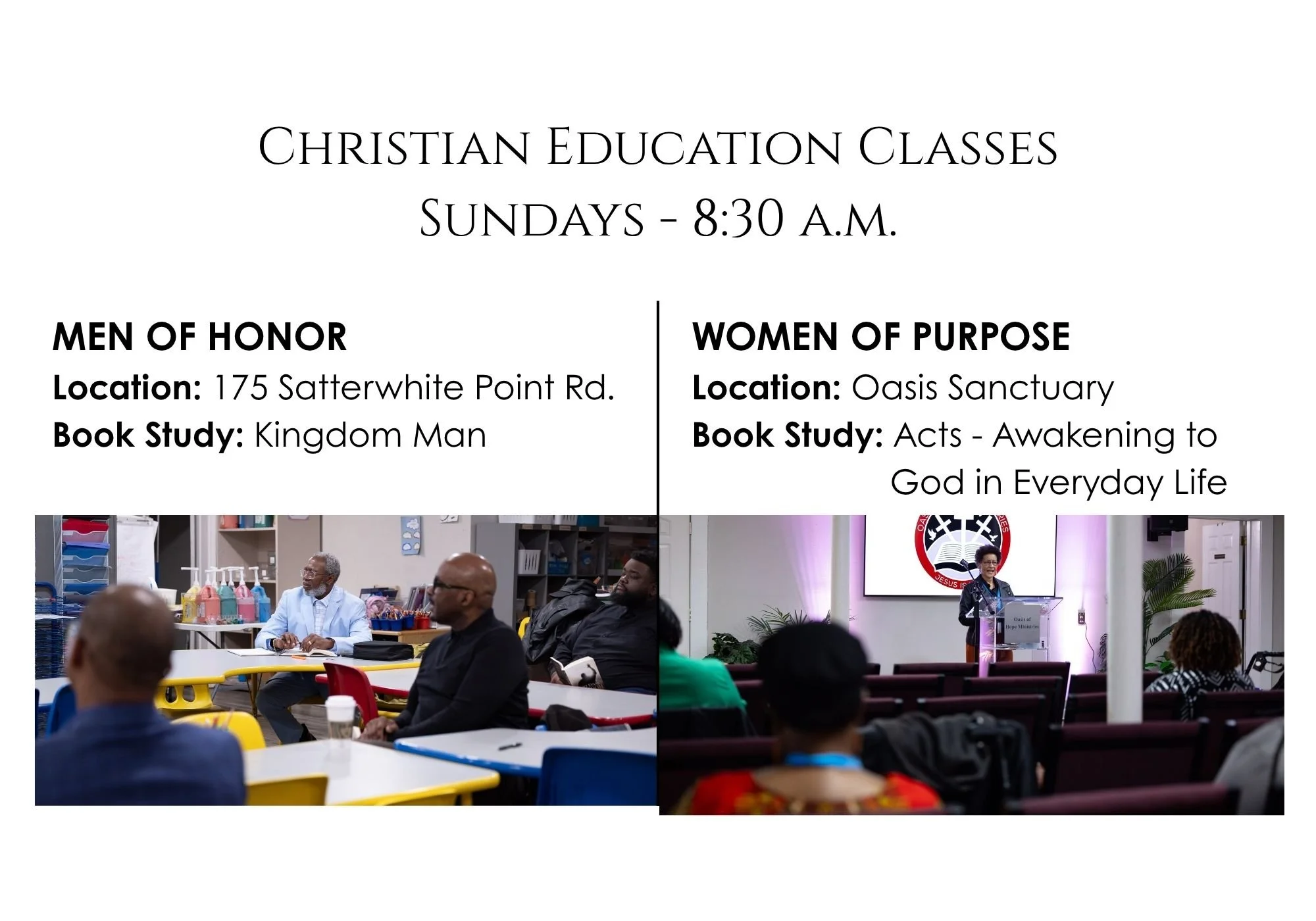 Christian Education Classes