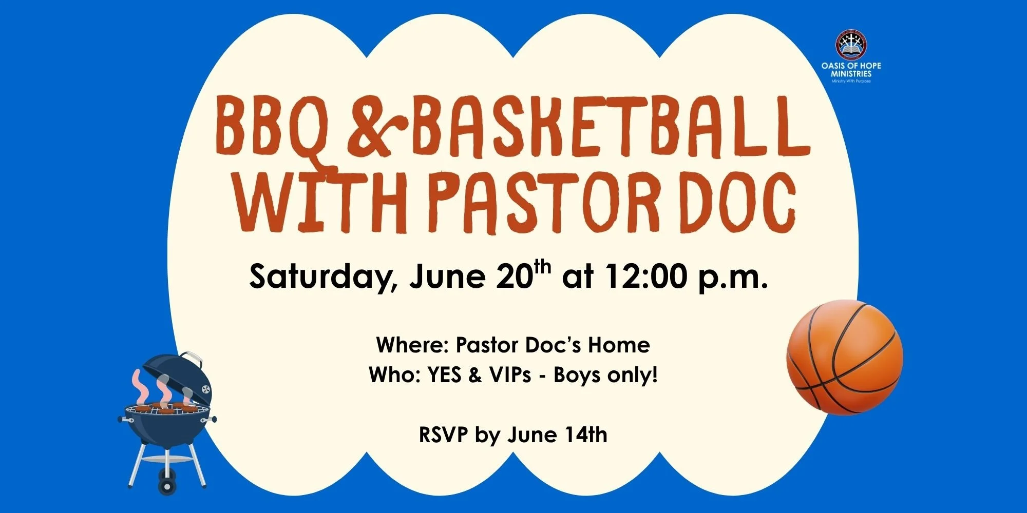 BBQ & Basketball with Pastor Doc