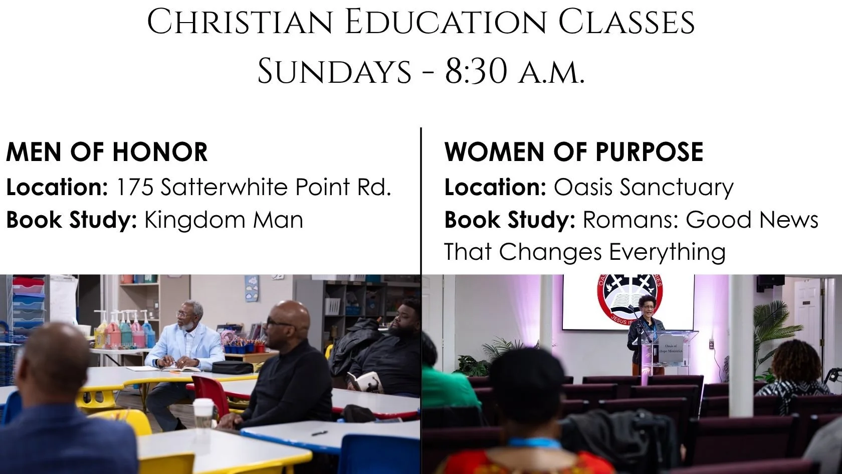 Christian Education Classes 