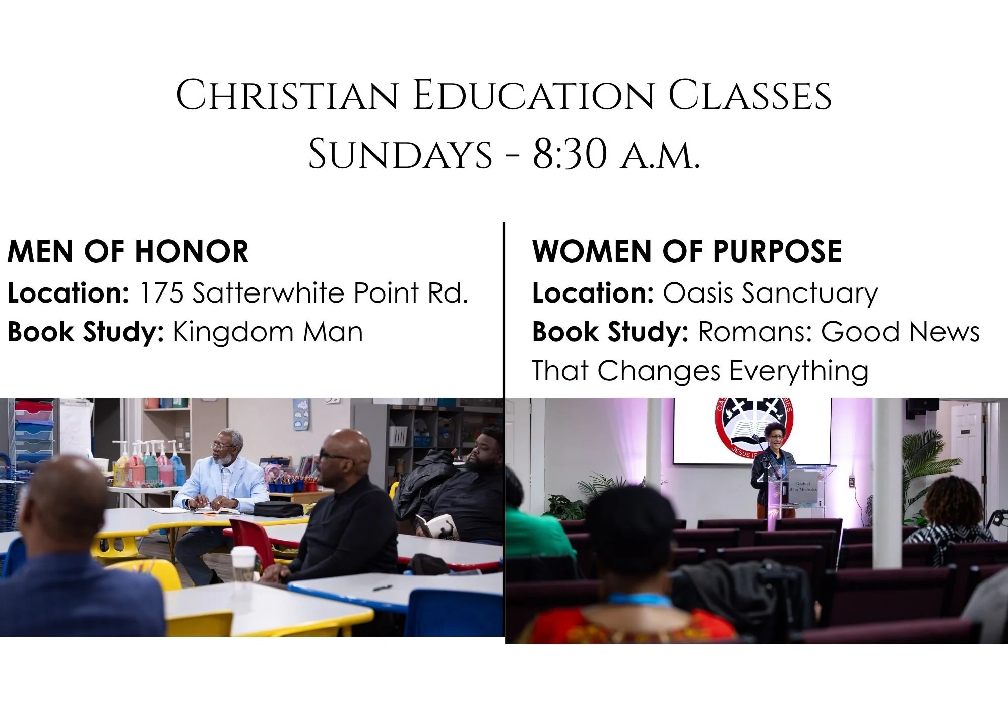 Christian Education Classes 