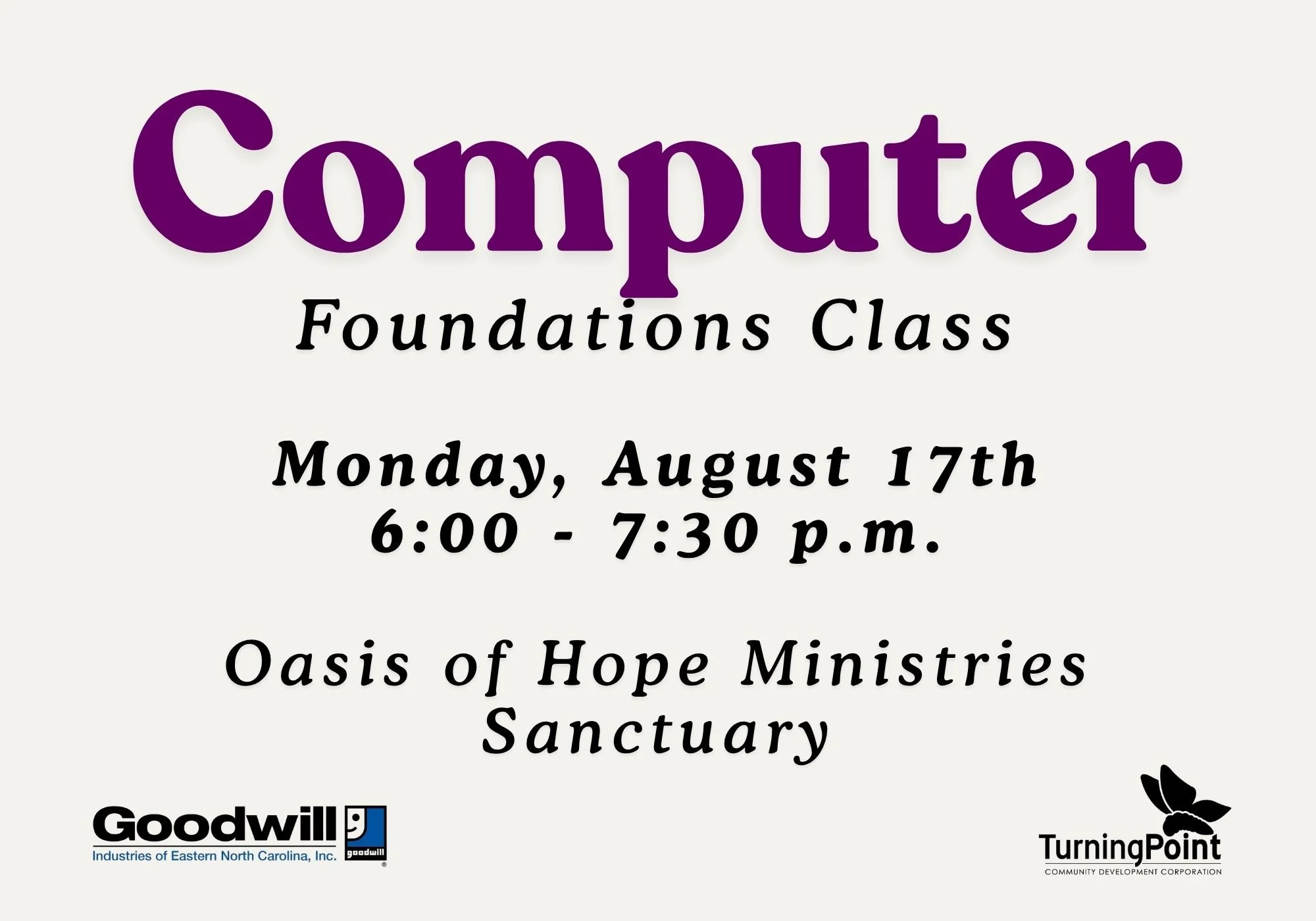 Computer Foundations Class