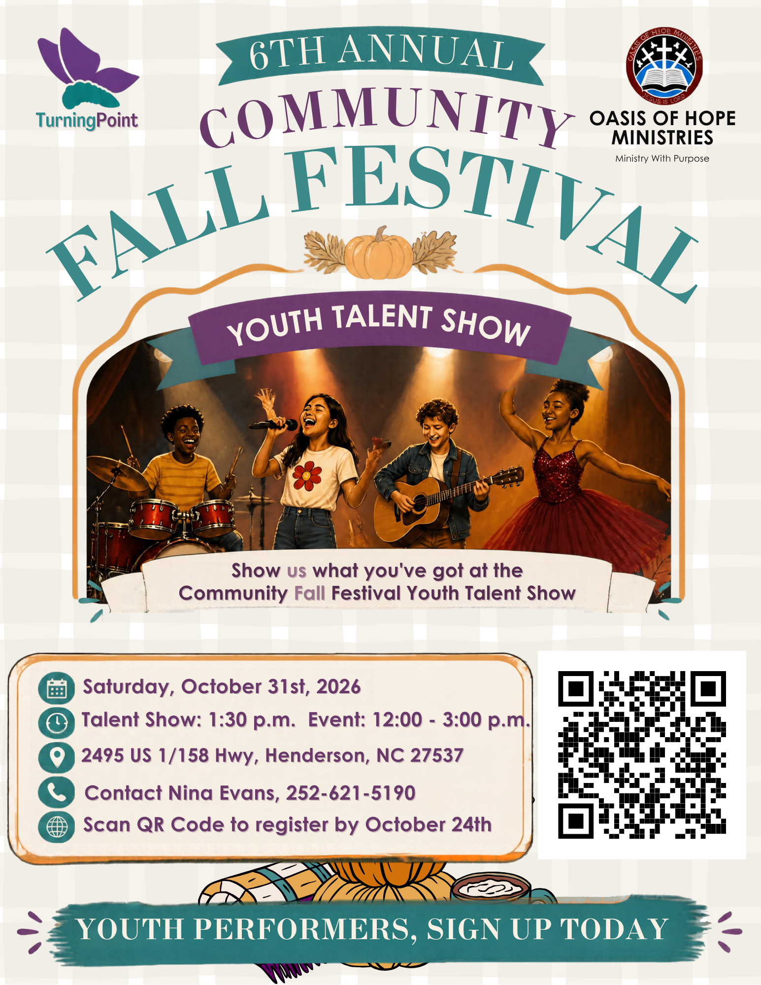 Community Fall Festival Youth Talent Show