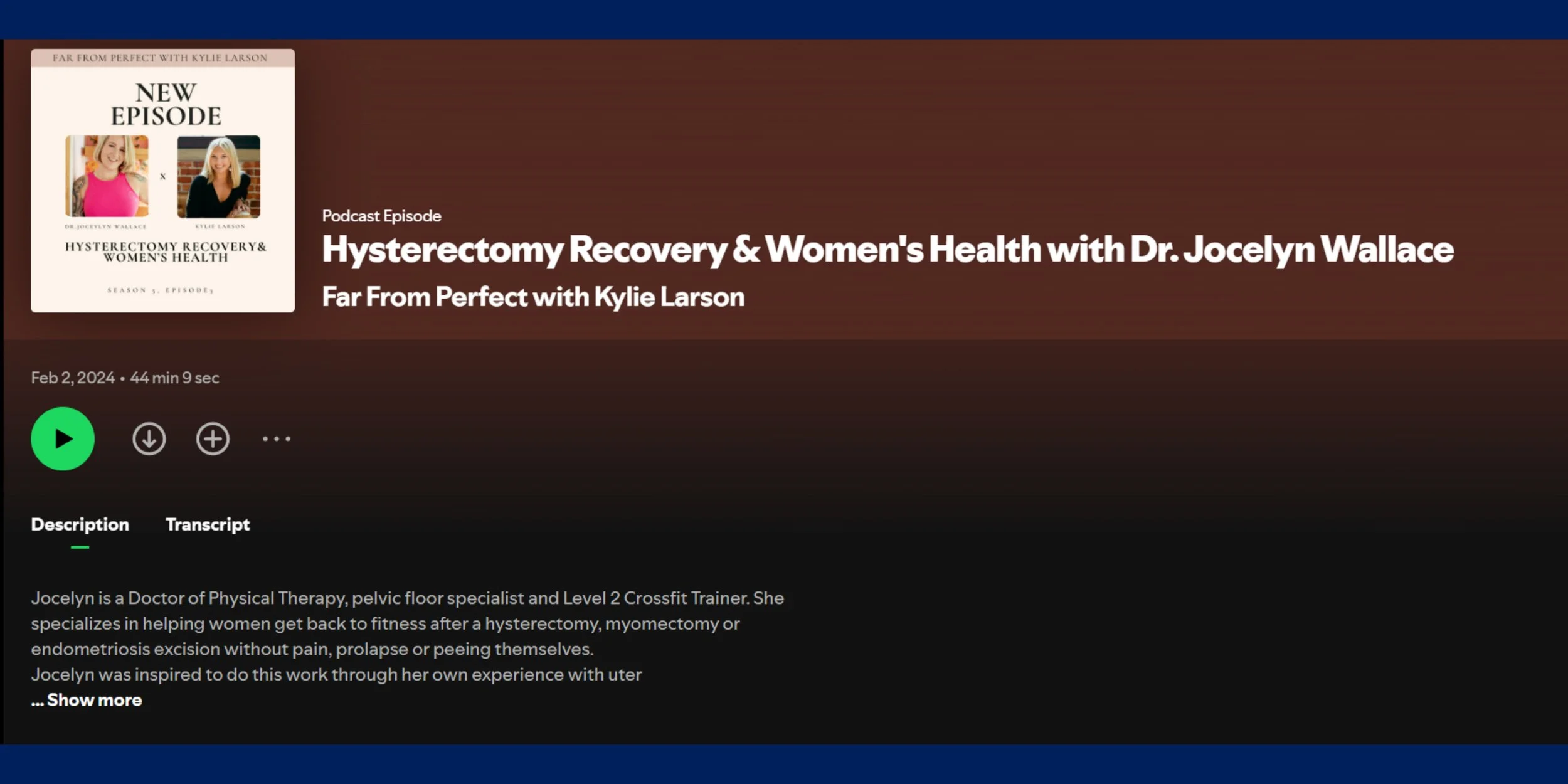 Far From Perfect with Kylie Larson