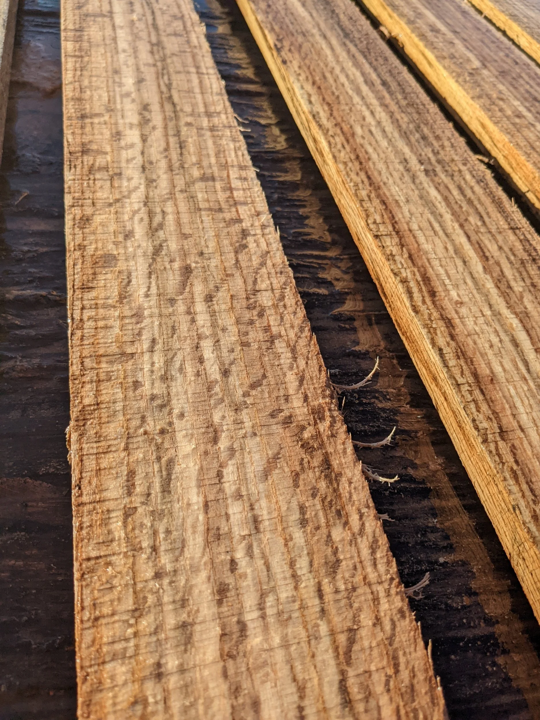 Quarter Sawn Pin Oak