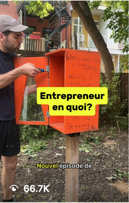 Entrepreneur en quoi?