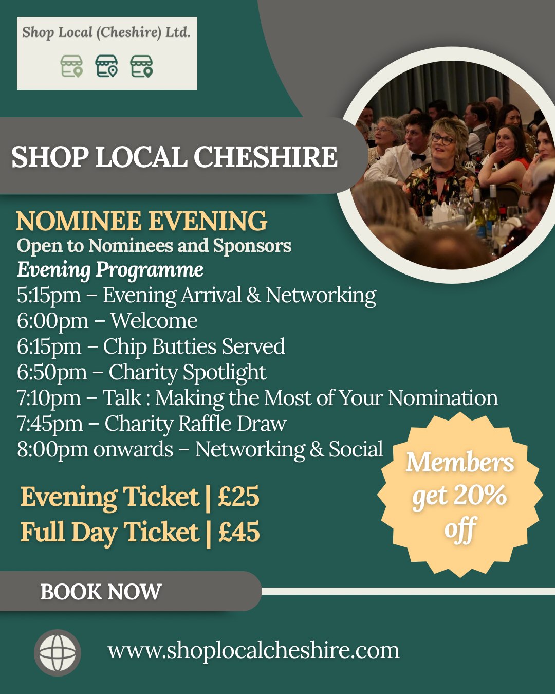 Evening Ticket - Connect and Celebrate