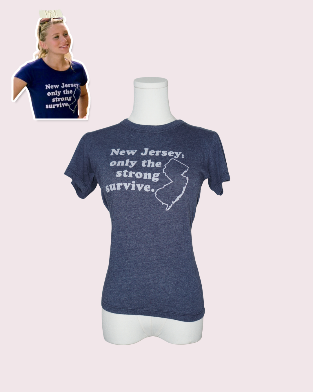 New Jersey Graphic T-Shirt - ASO Ashley Olsen in The Challenge
