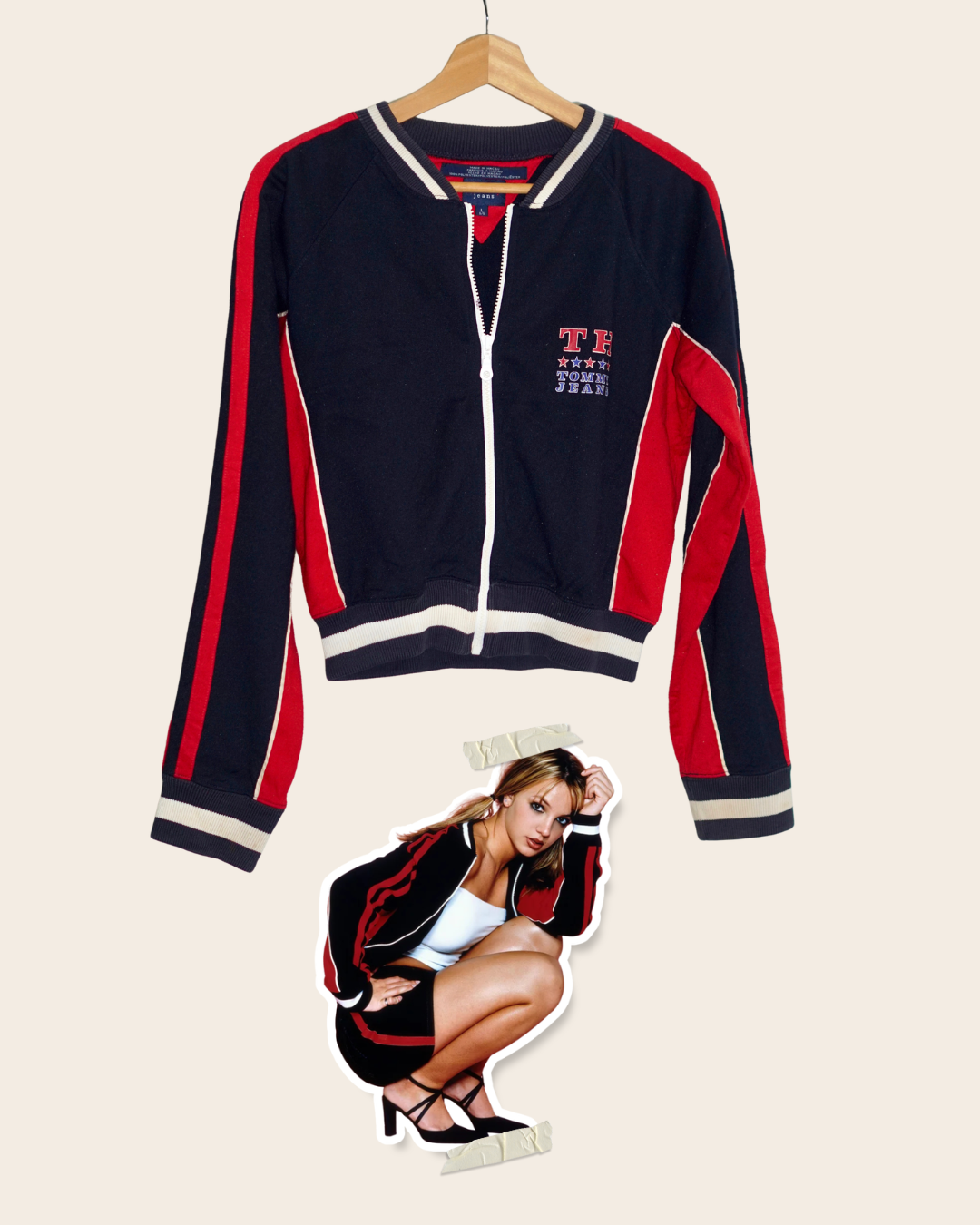 ASO Britney Spears 1999 - Tommy Jeans Track Jacket