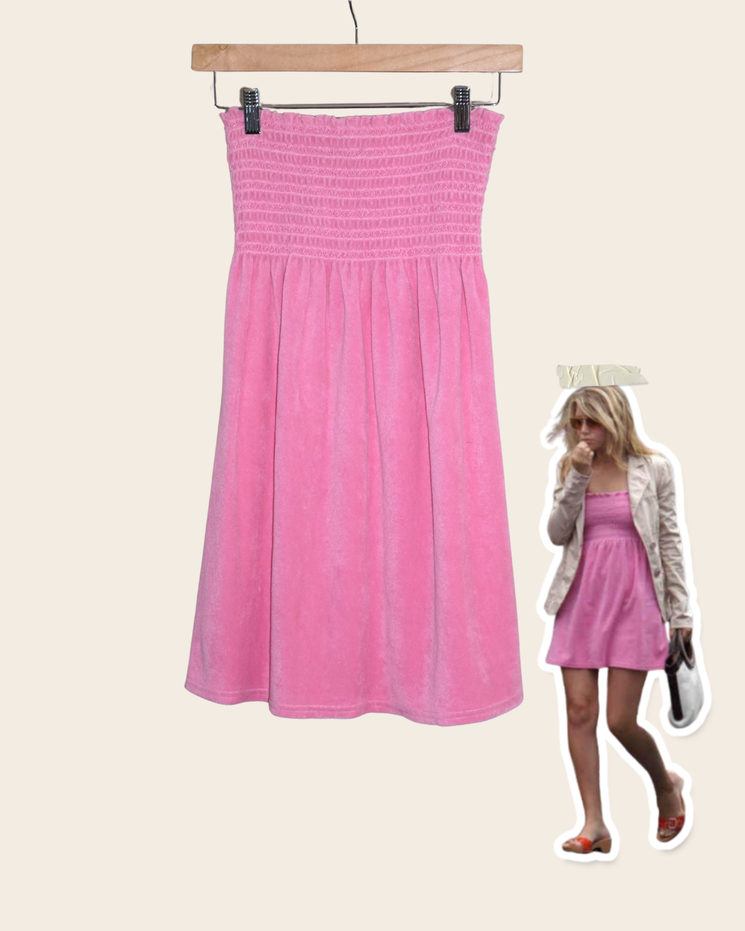 Vintage Pink Juicy Couture Dress - ASO Ashley Olsen