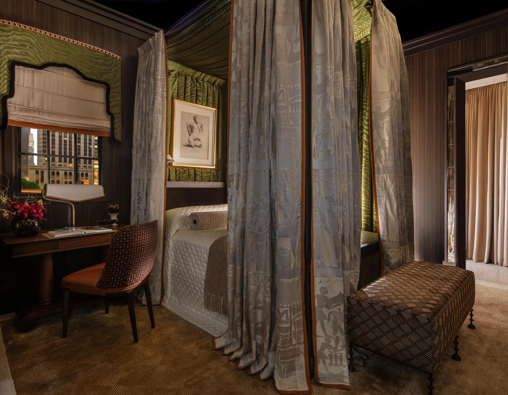 The Bedroom at The Mart Showhouse