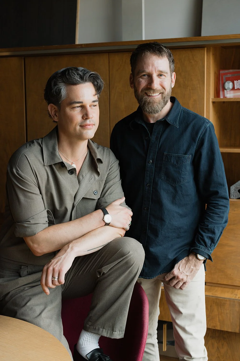 Mike Shively and Lucas Goldbach