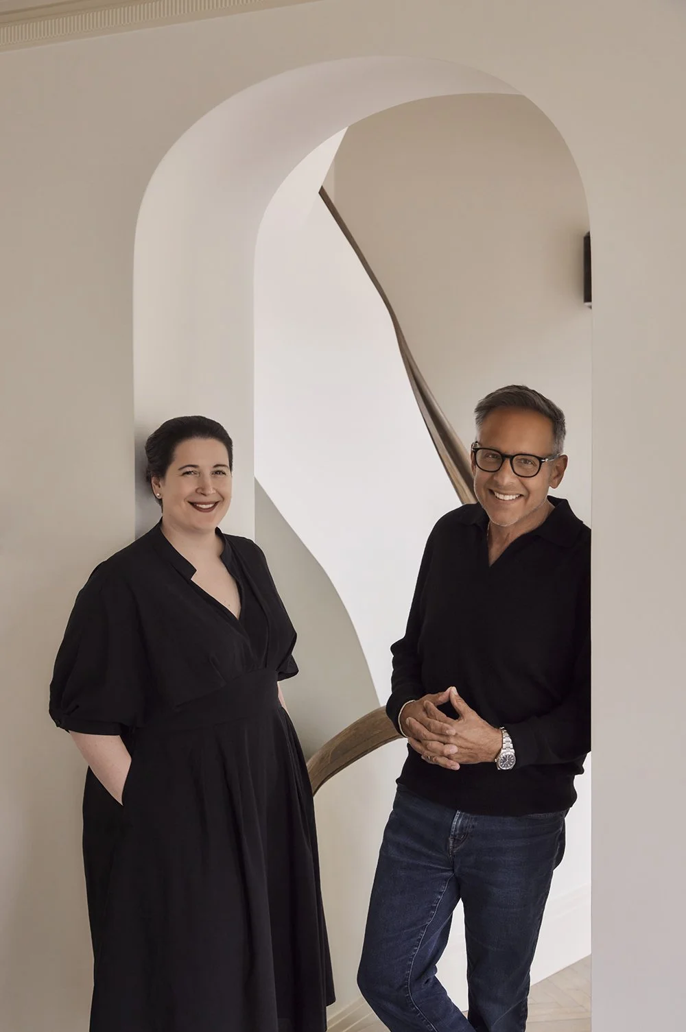 Photograph of Michael Abrams and Gina Valenti