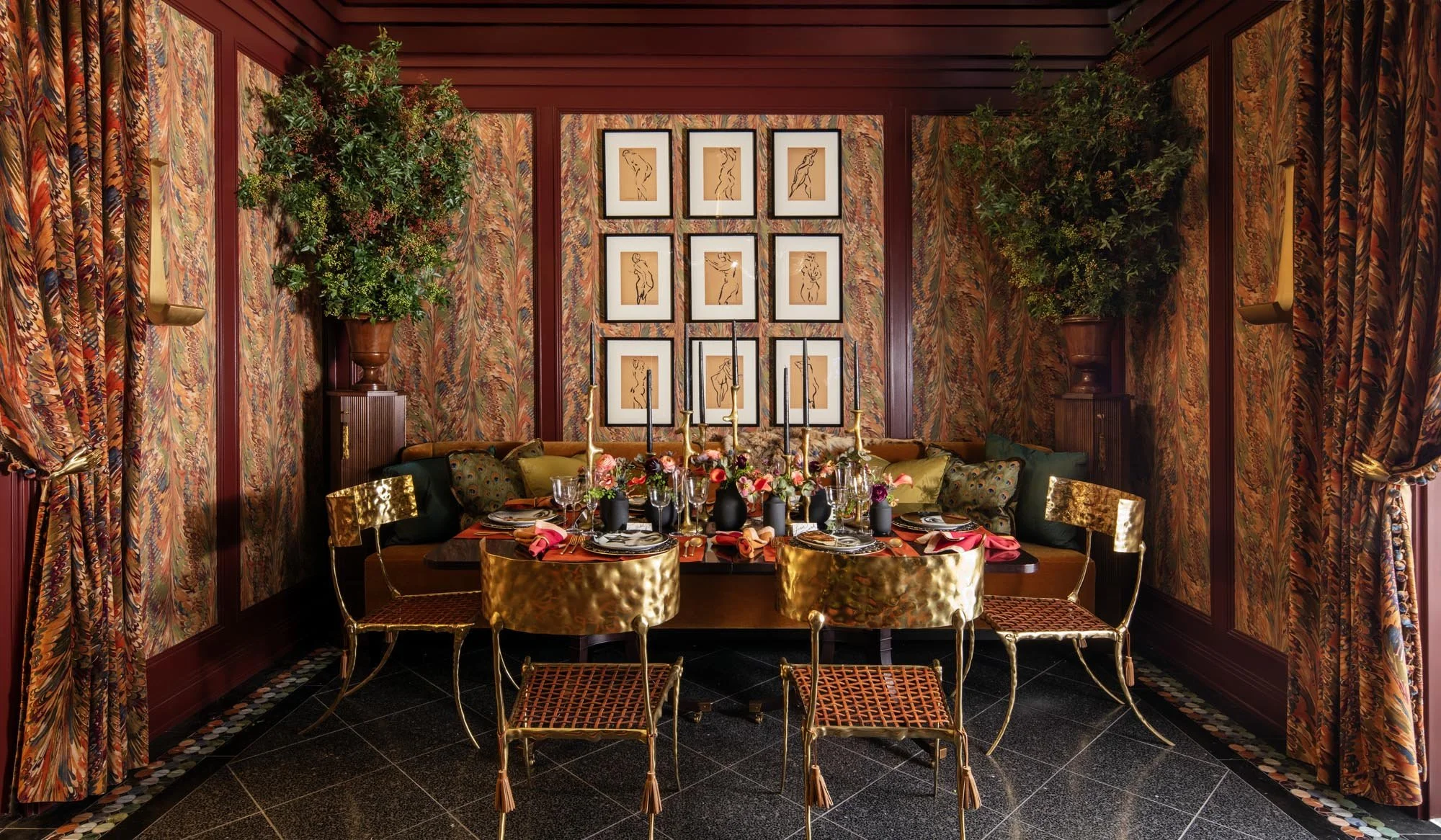 The Dining Room  at The Mart Showhouse
