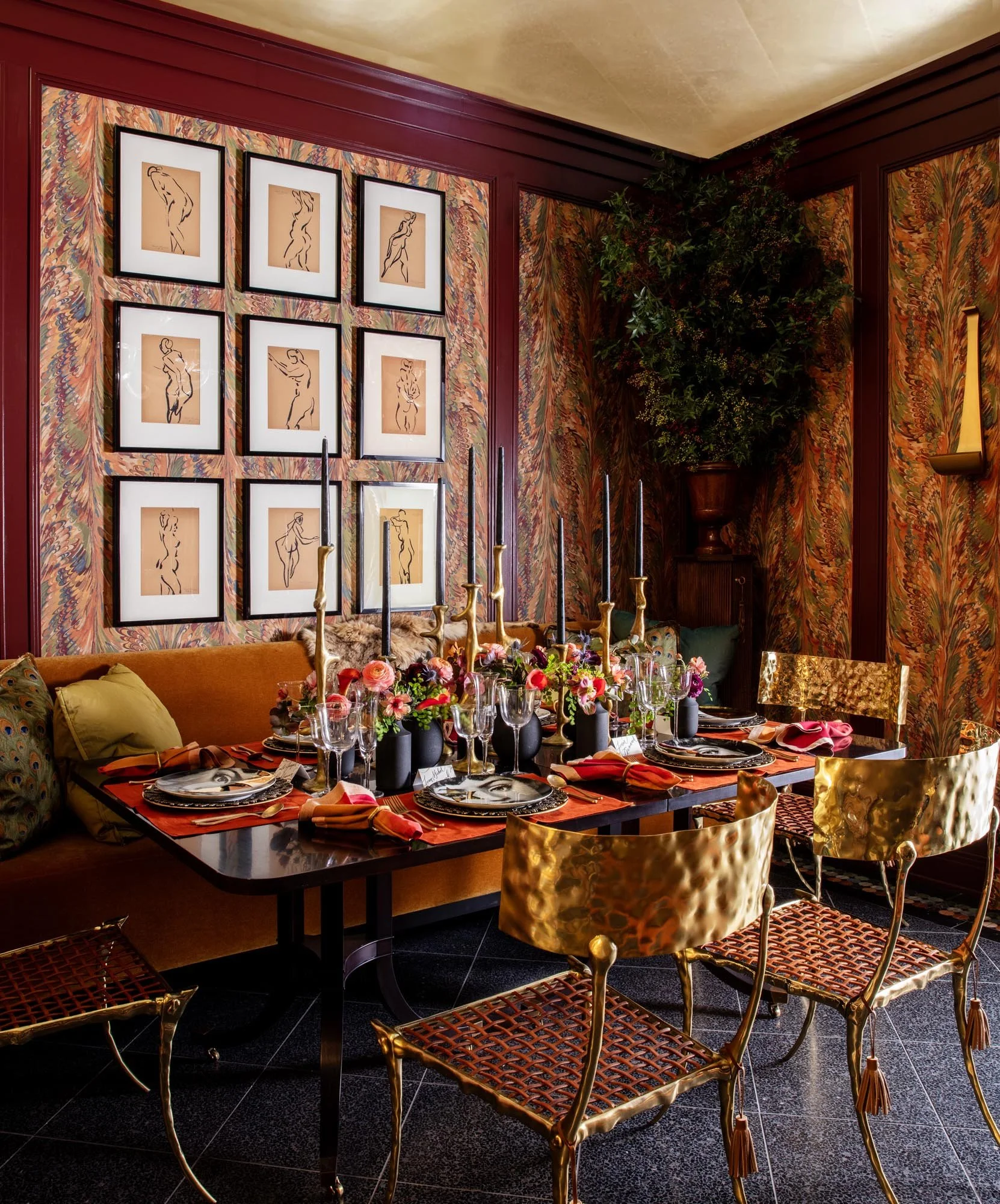The Dining Room  at The Mart Showhouse