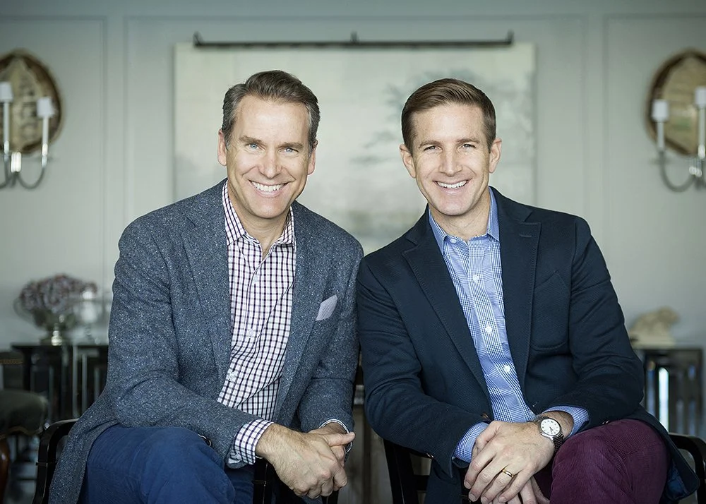 Photo of James Dolenc and Tom Riker