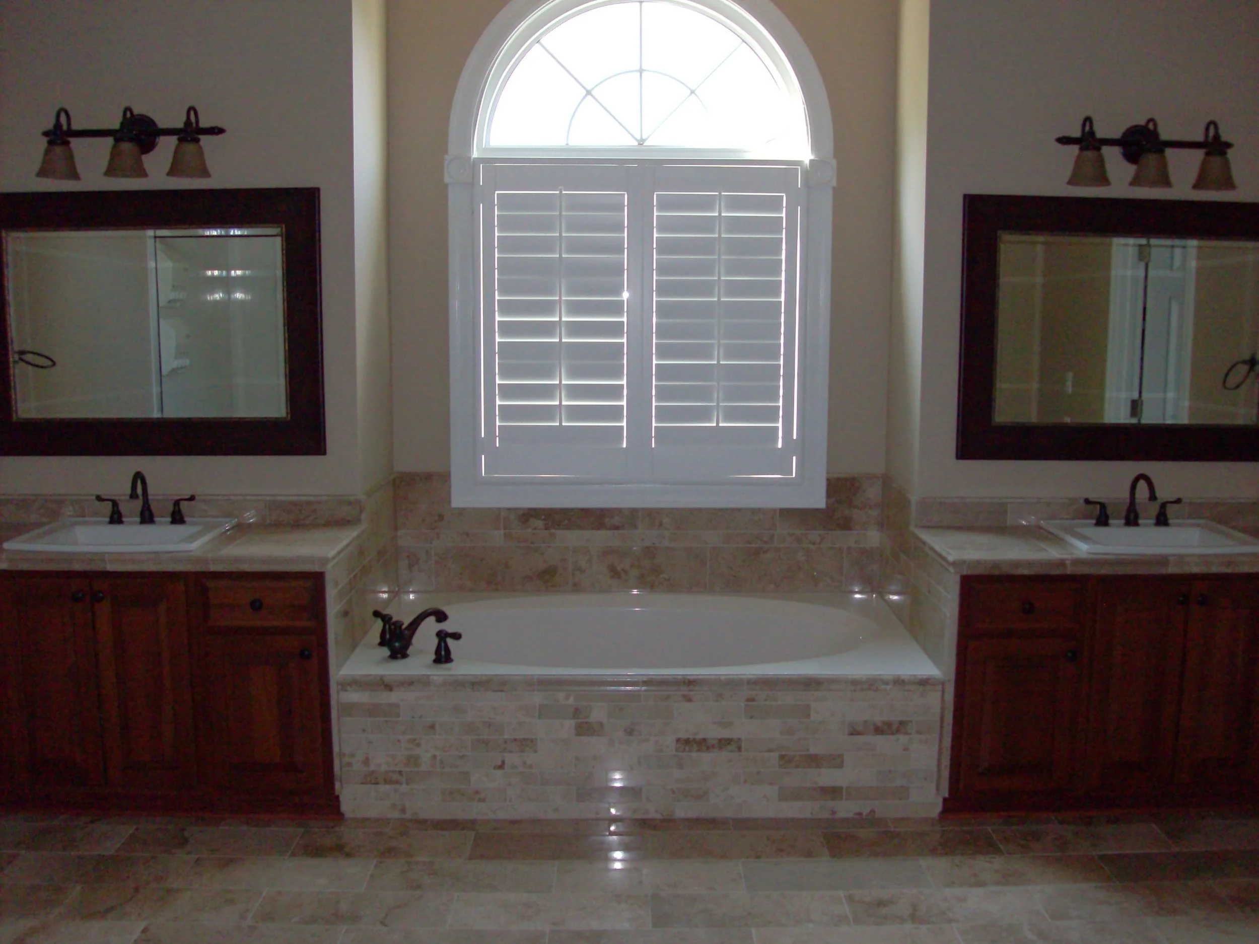 Lake Saint Louis custom master bath