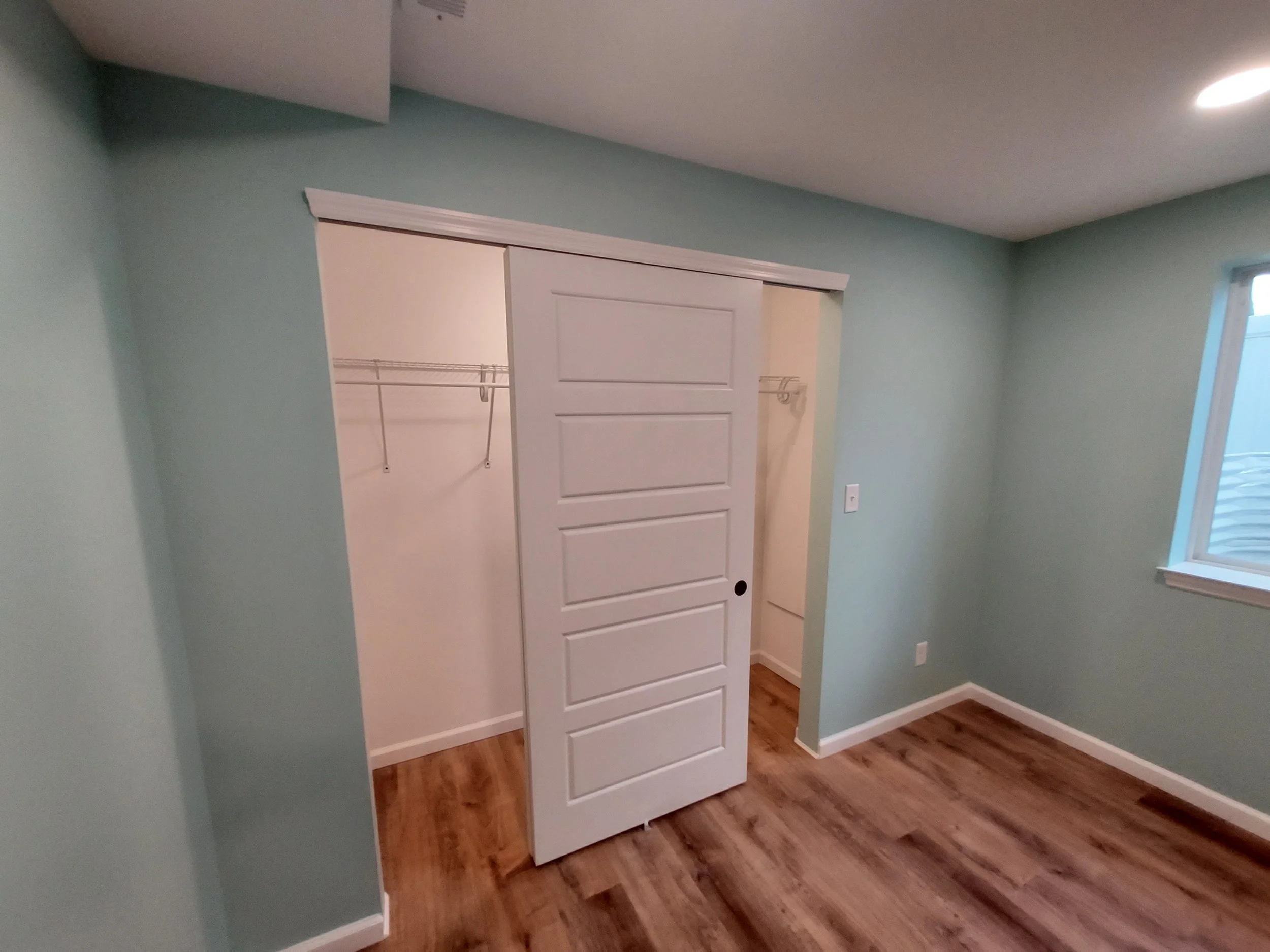 Saint Louis basement bedroom closet addition