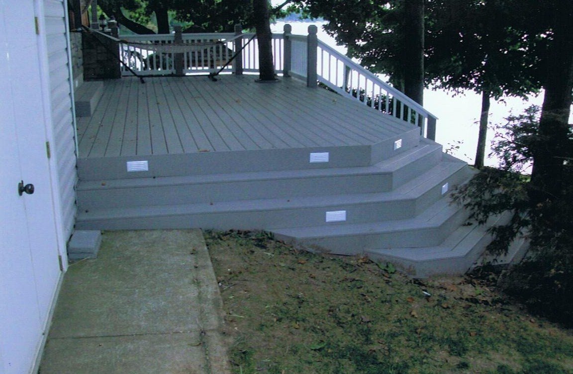 Lake Saint Louis new deck build