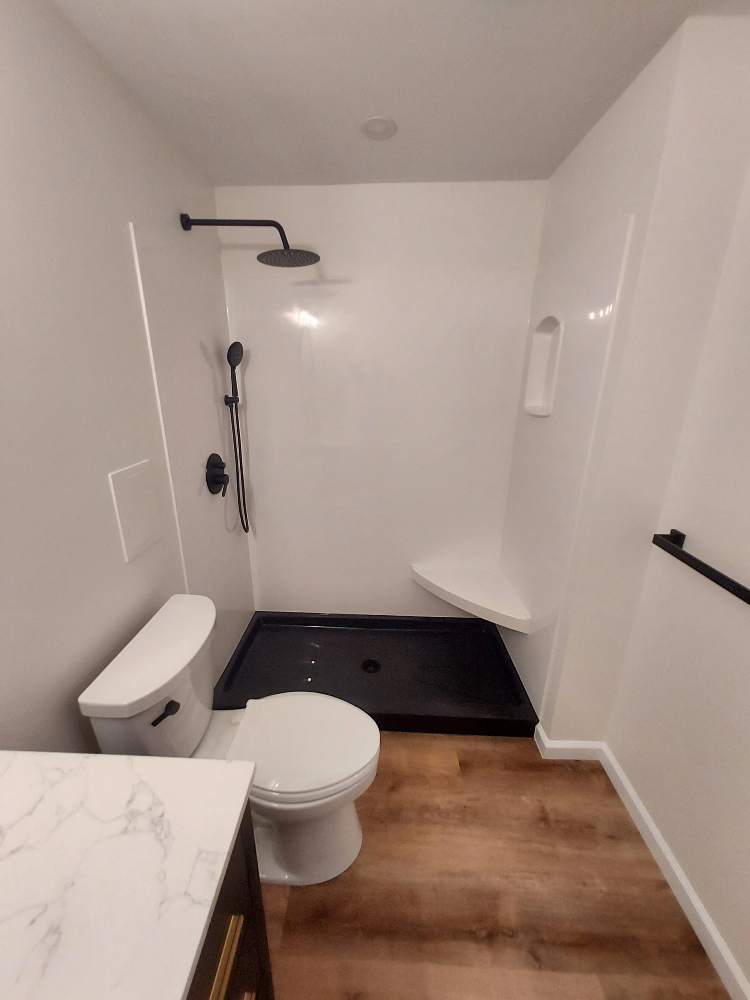 St. Louis basement bathroom addition