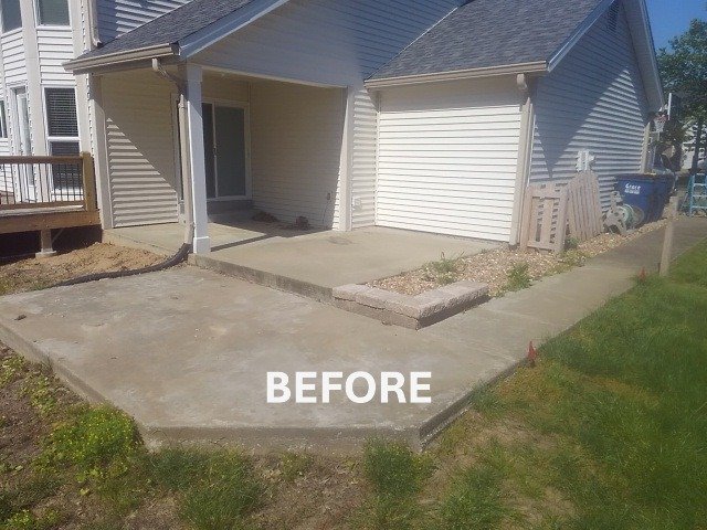 Saint Charles custom patio