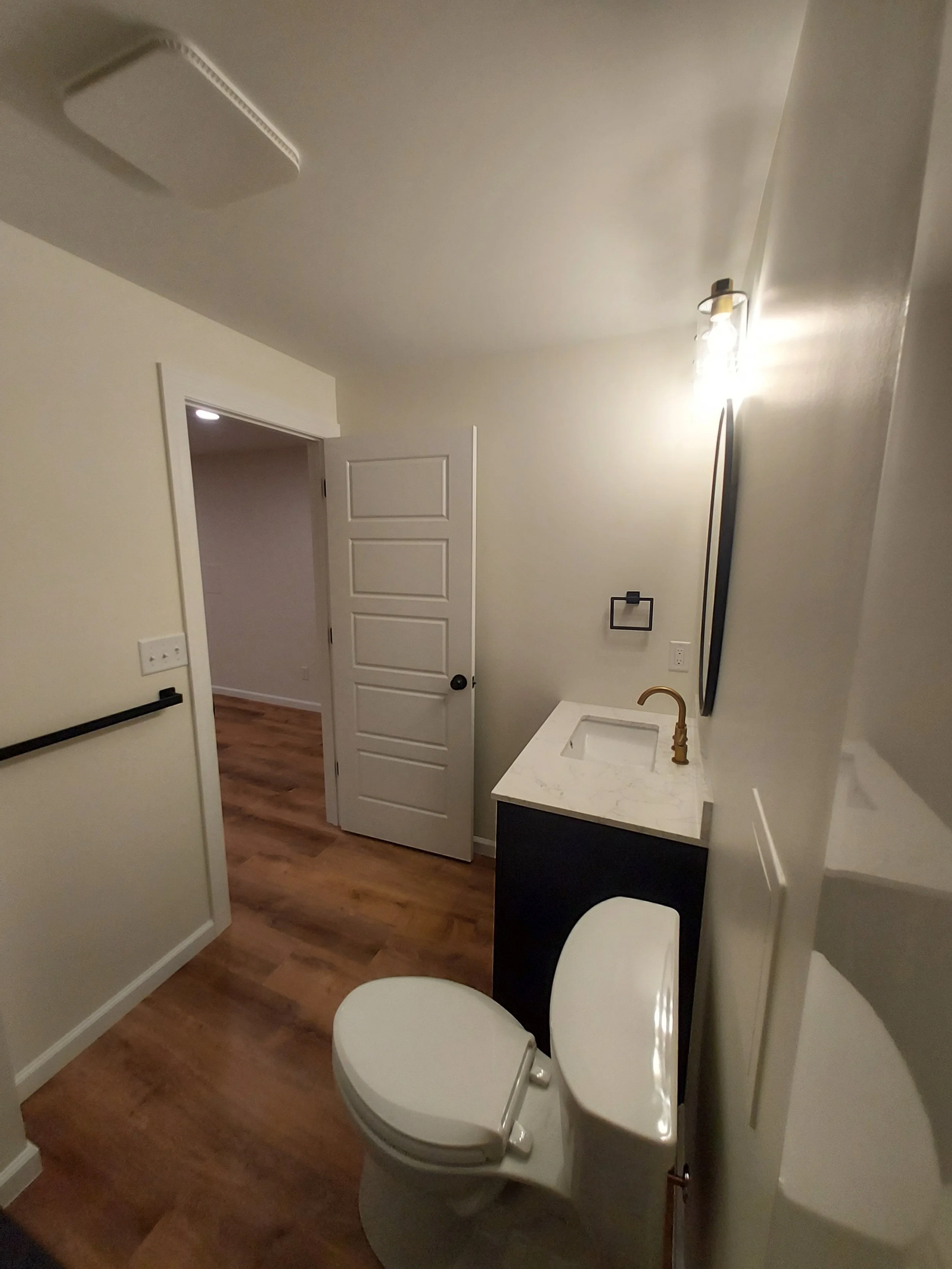 Saint Louis basement bathroom addition