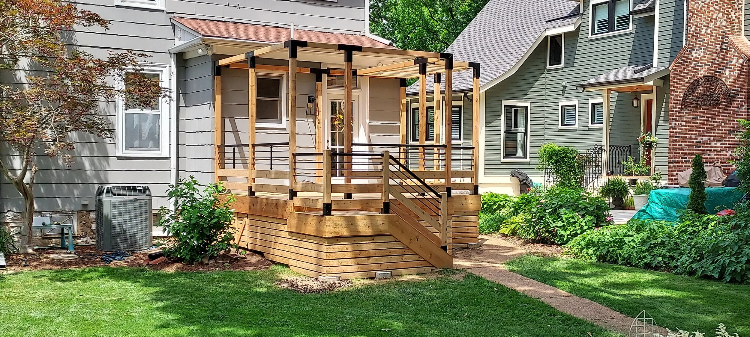 Webster Groves custom Deck