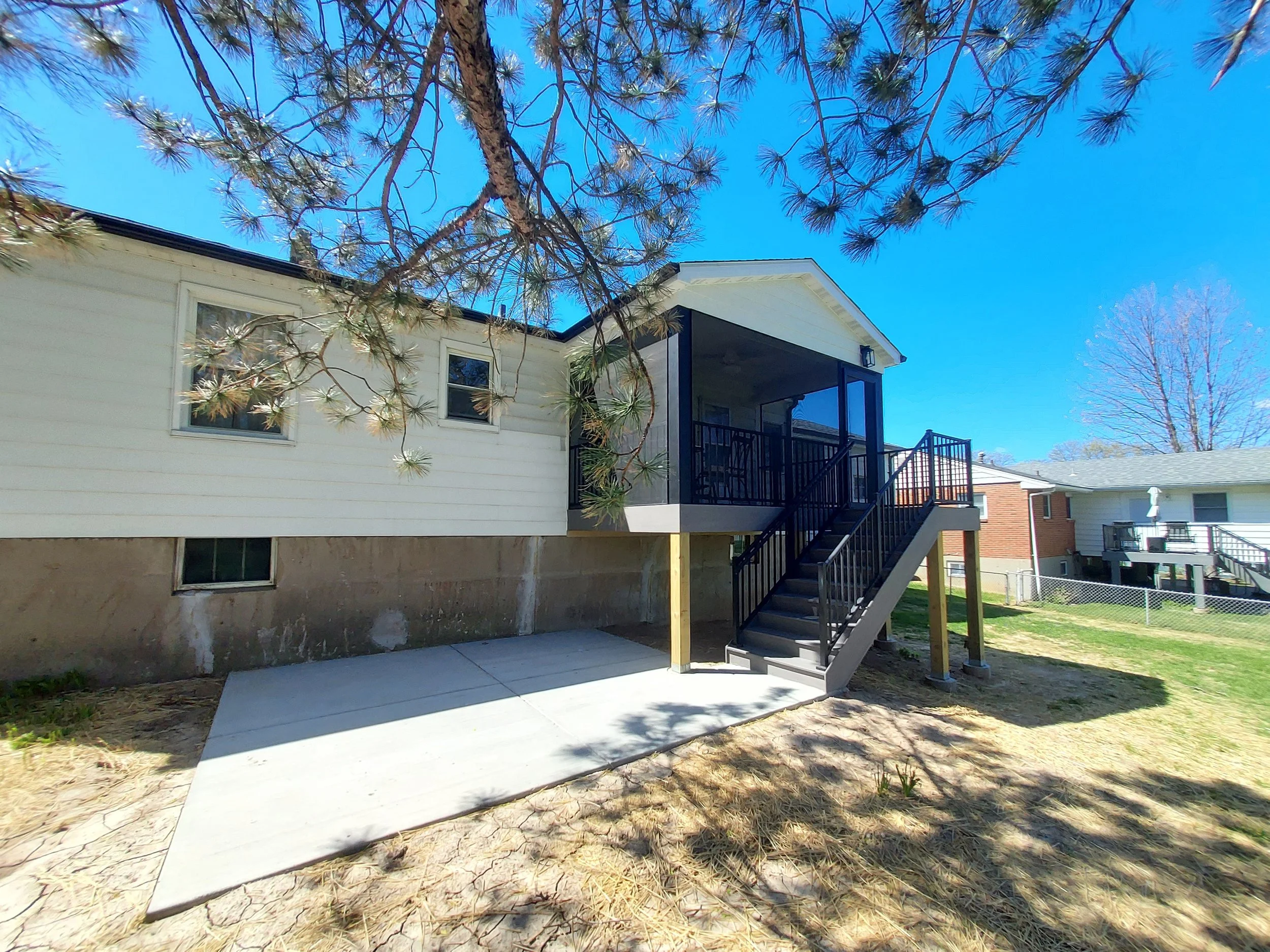 St. Louis deck roof addition 