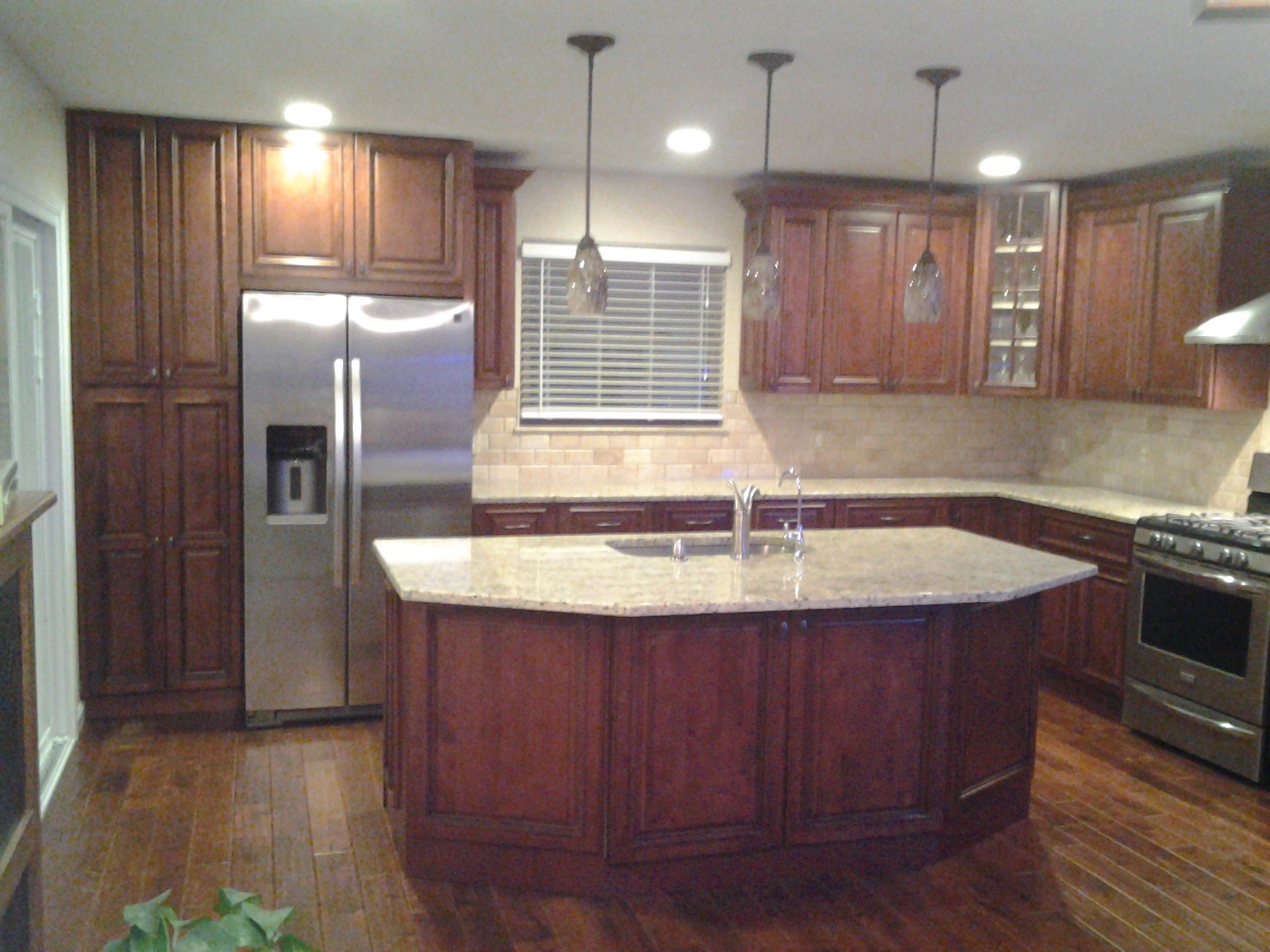 Lake Saint Louis kitchen cabinet install