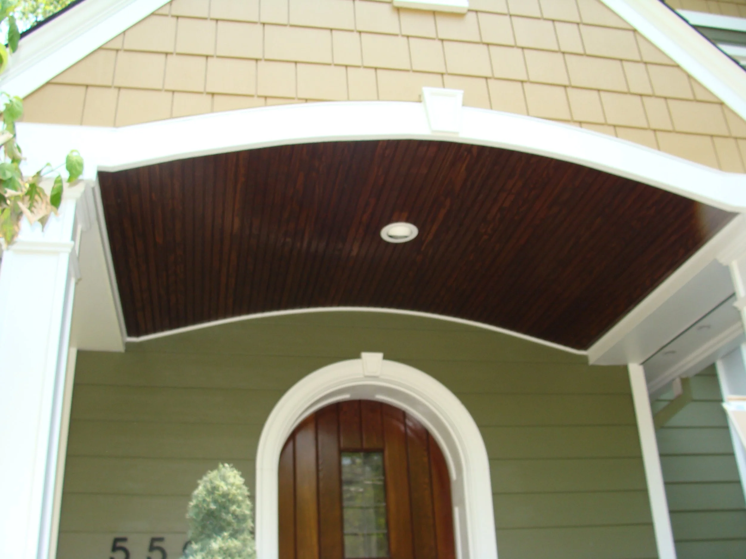 Kirkwood custom portico