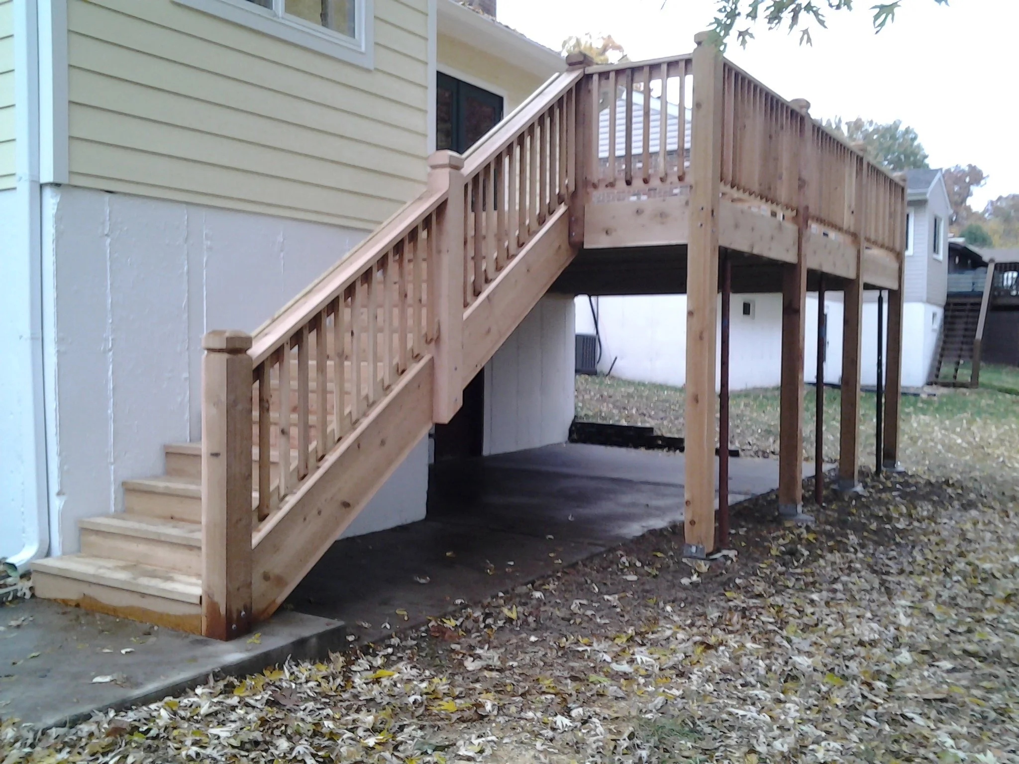 Creve Coeur new deck build 