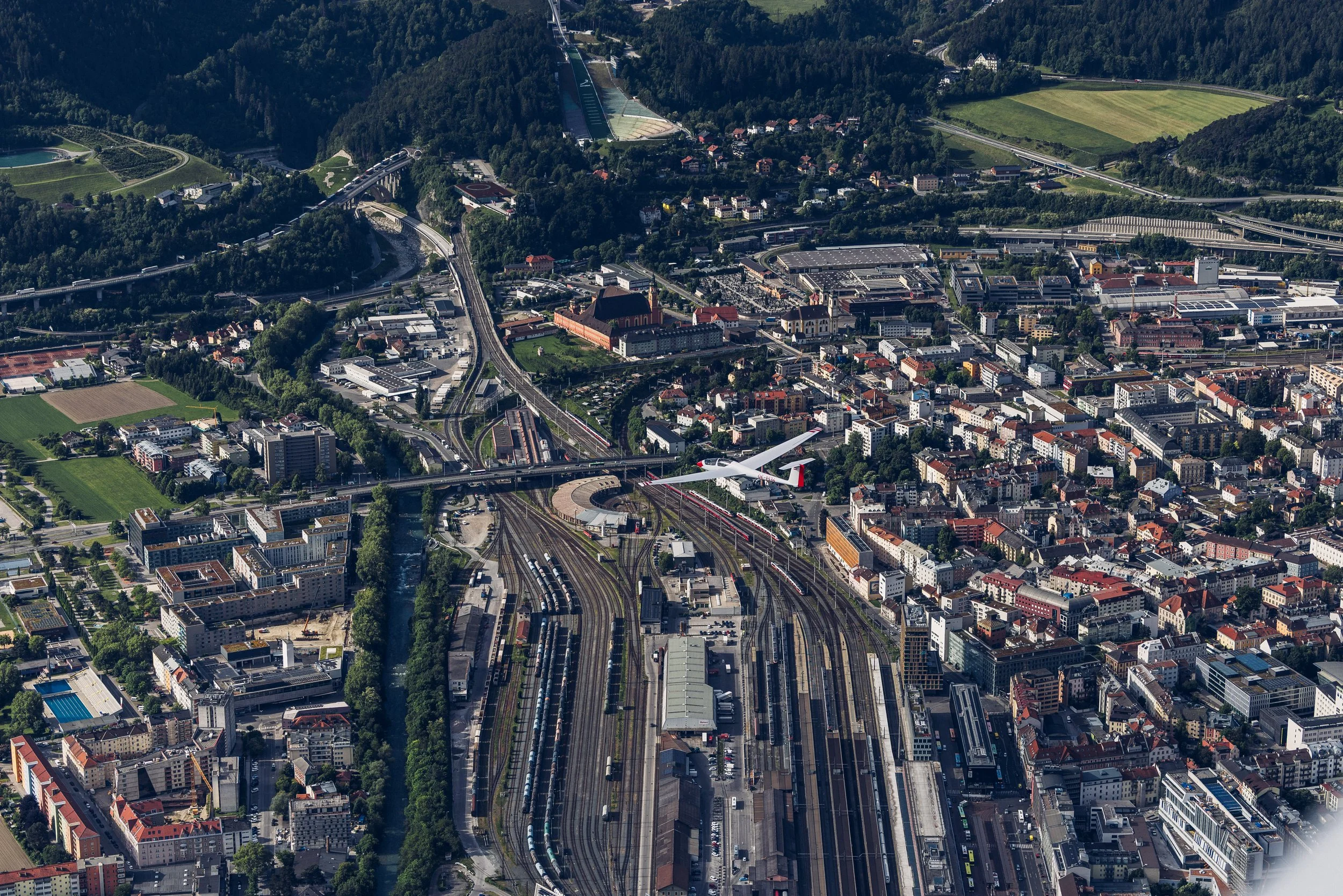 Skyline of Innsbruck – Nordkette