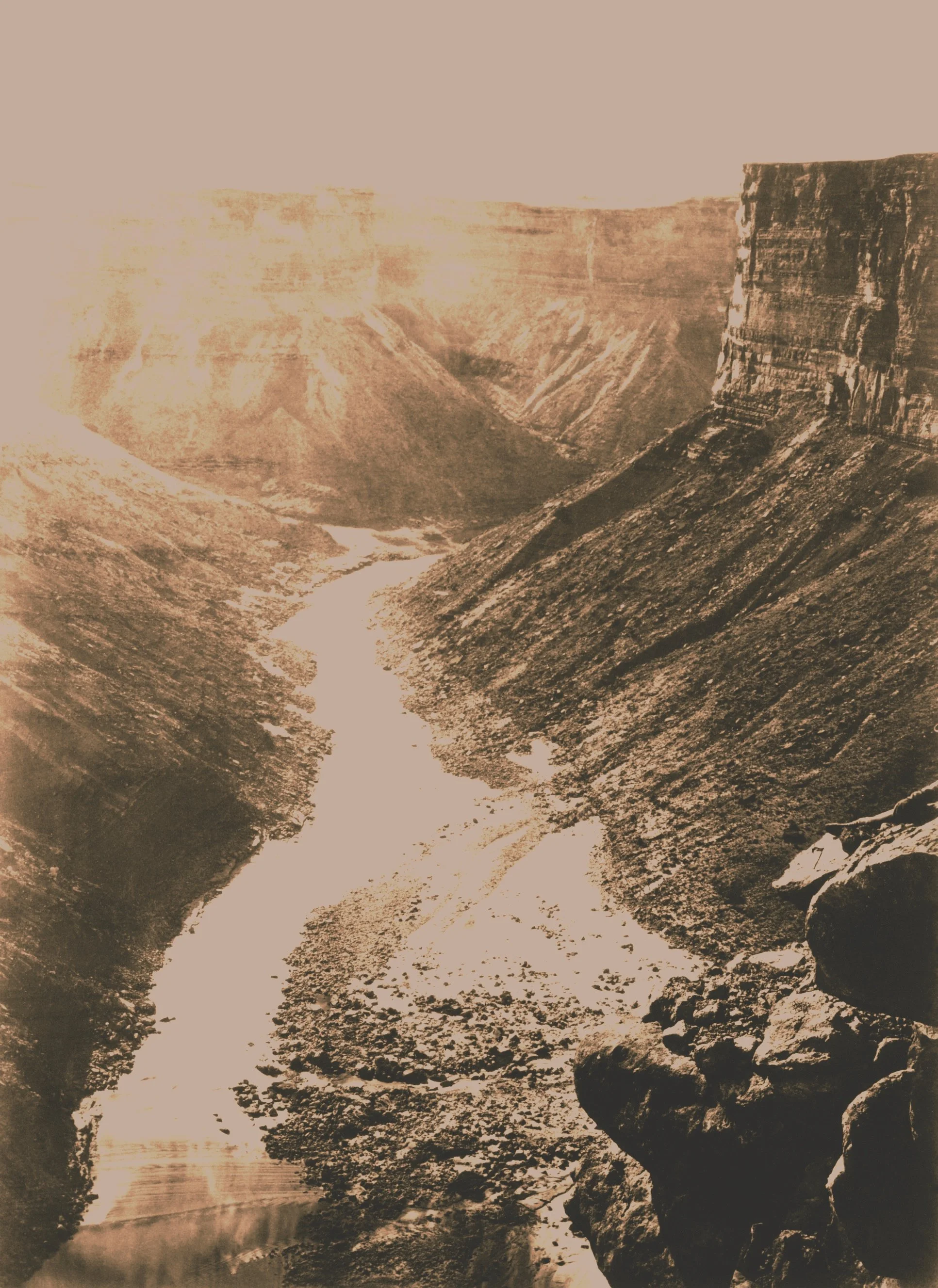 Test Soap Creek, downstream view, Marble Canyon, AZ.
