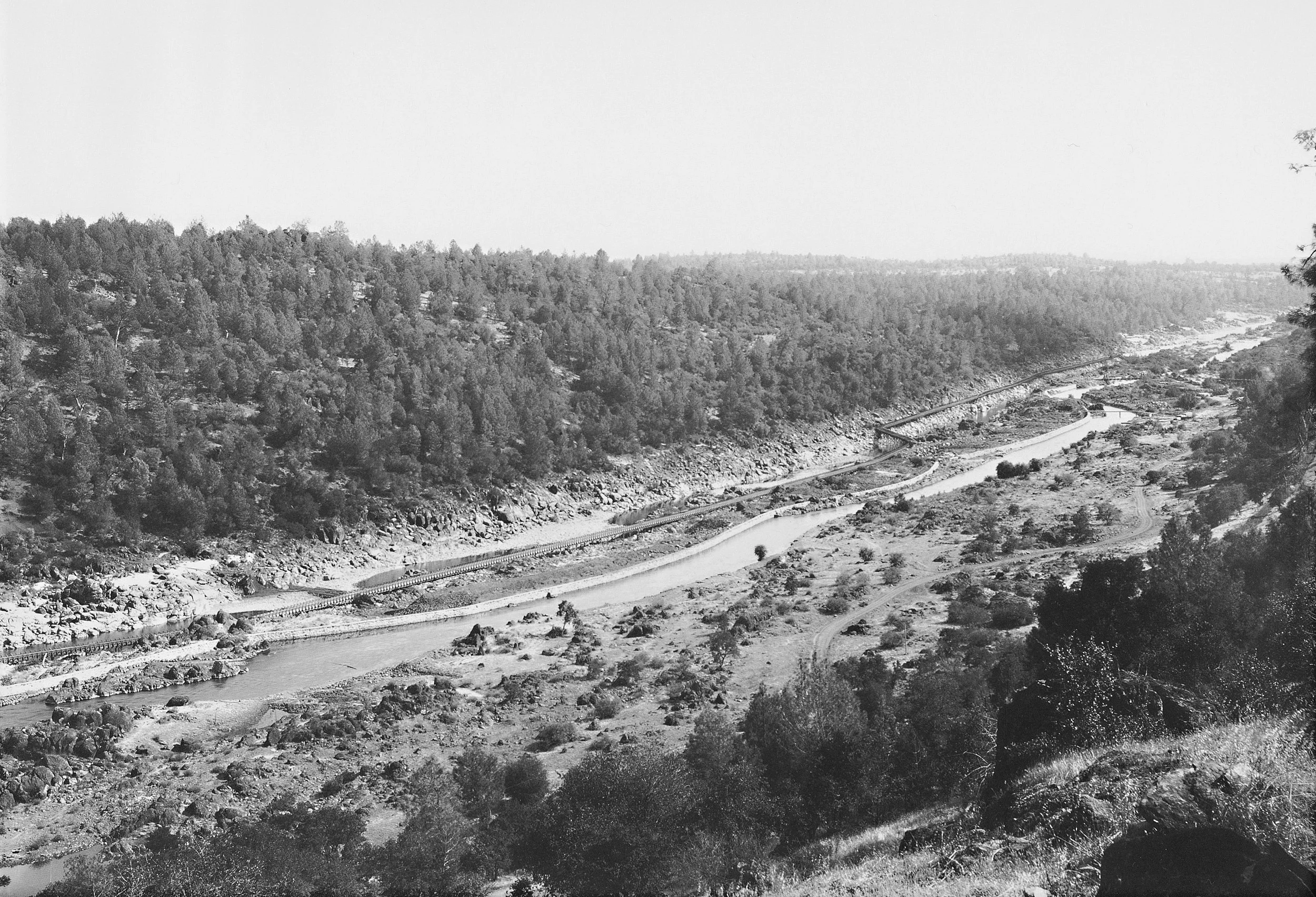 Carleton Watkins, 1891. Golden Feather Mining Claim No. 3. (Permission to publish from The Bancroft Library, University of California, Berkeley - this copy for reference only.)