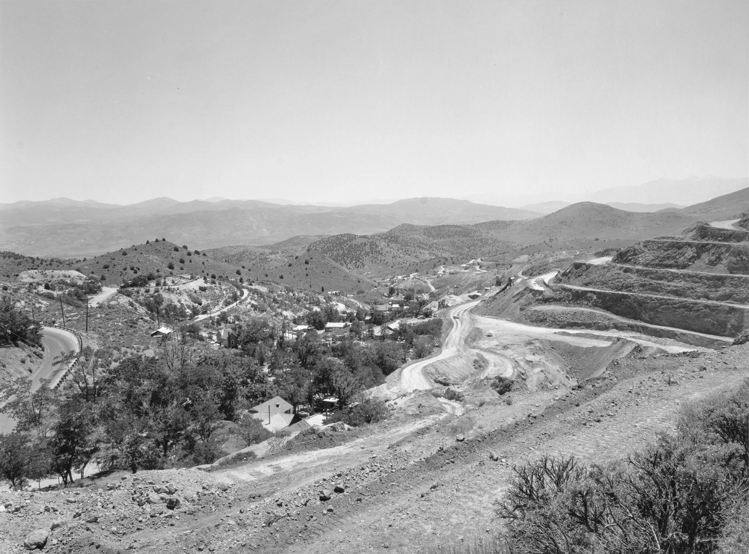 Gordon Bushaw for the Rephotographic Survey Project, 1979. Gold Hill Ravine (left side), Virginia City, Nev.