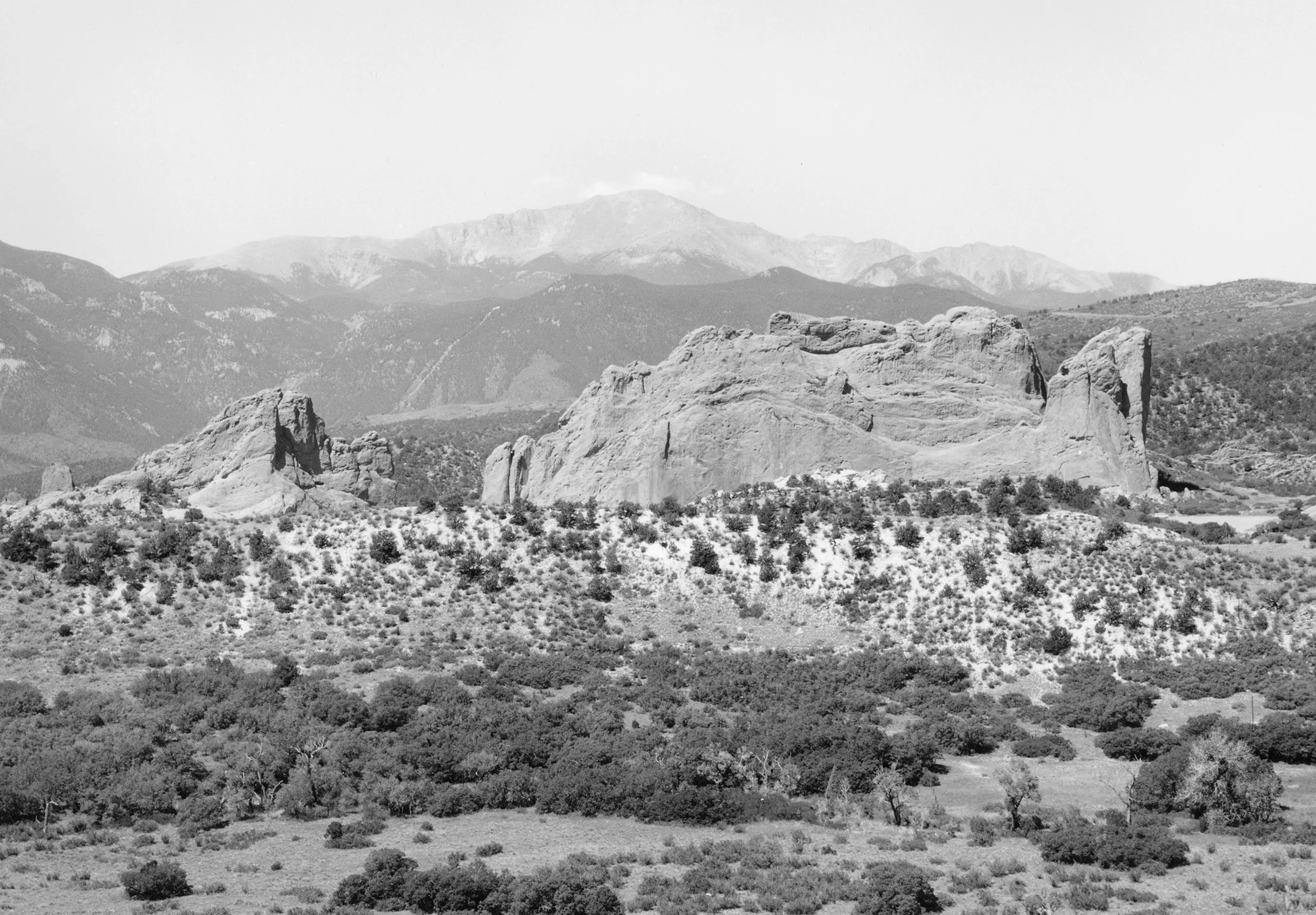 JoAnn Verburg for the Rephotographic Survey Project, 1977. Garden of the Gods, CO, panorama (right).
