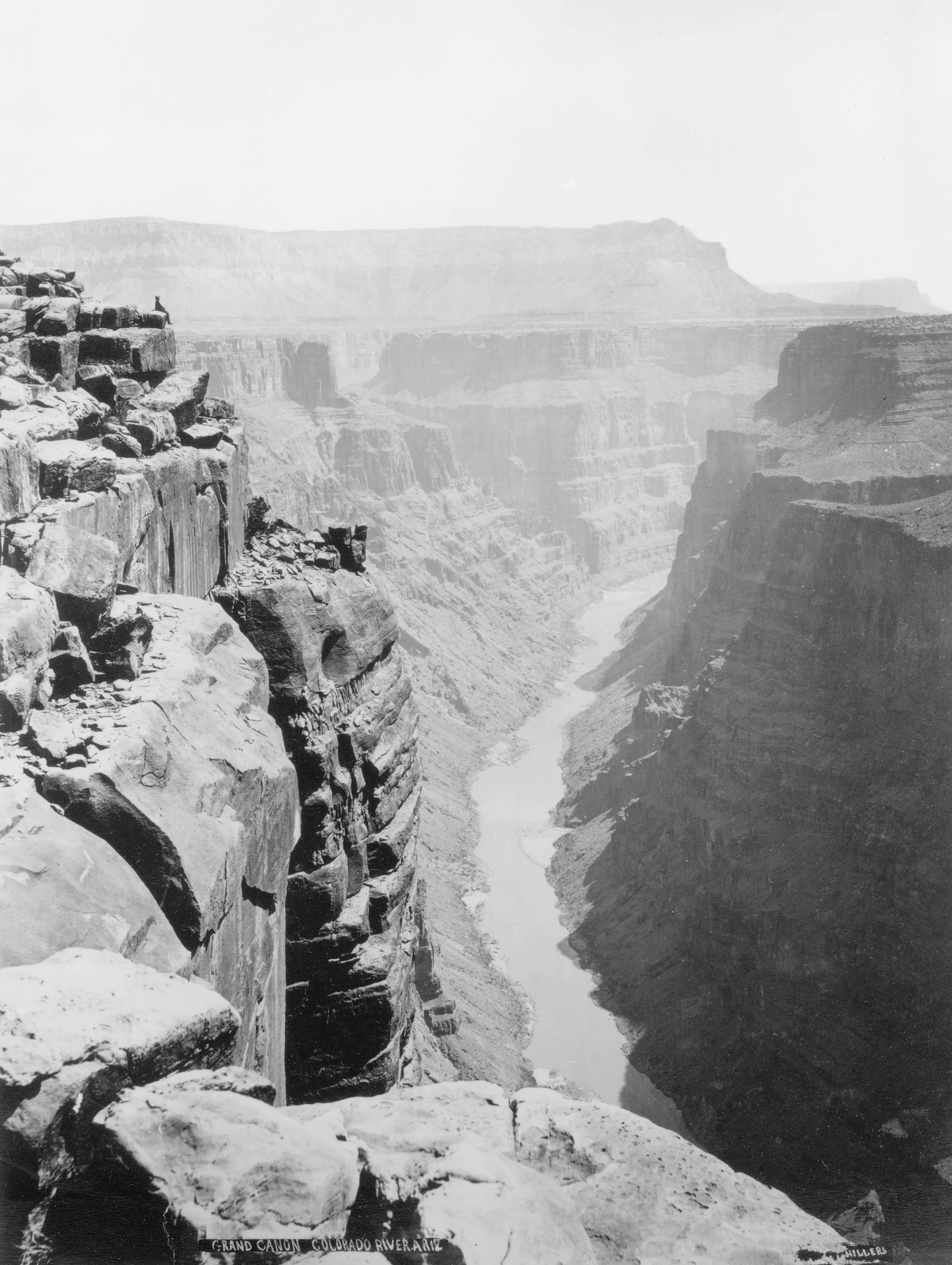 John K. Hillers, ca. 1872. Grand Cañon, Colorado River, Arizona. (United States Geological Survey.)