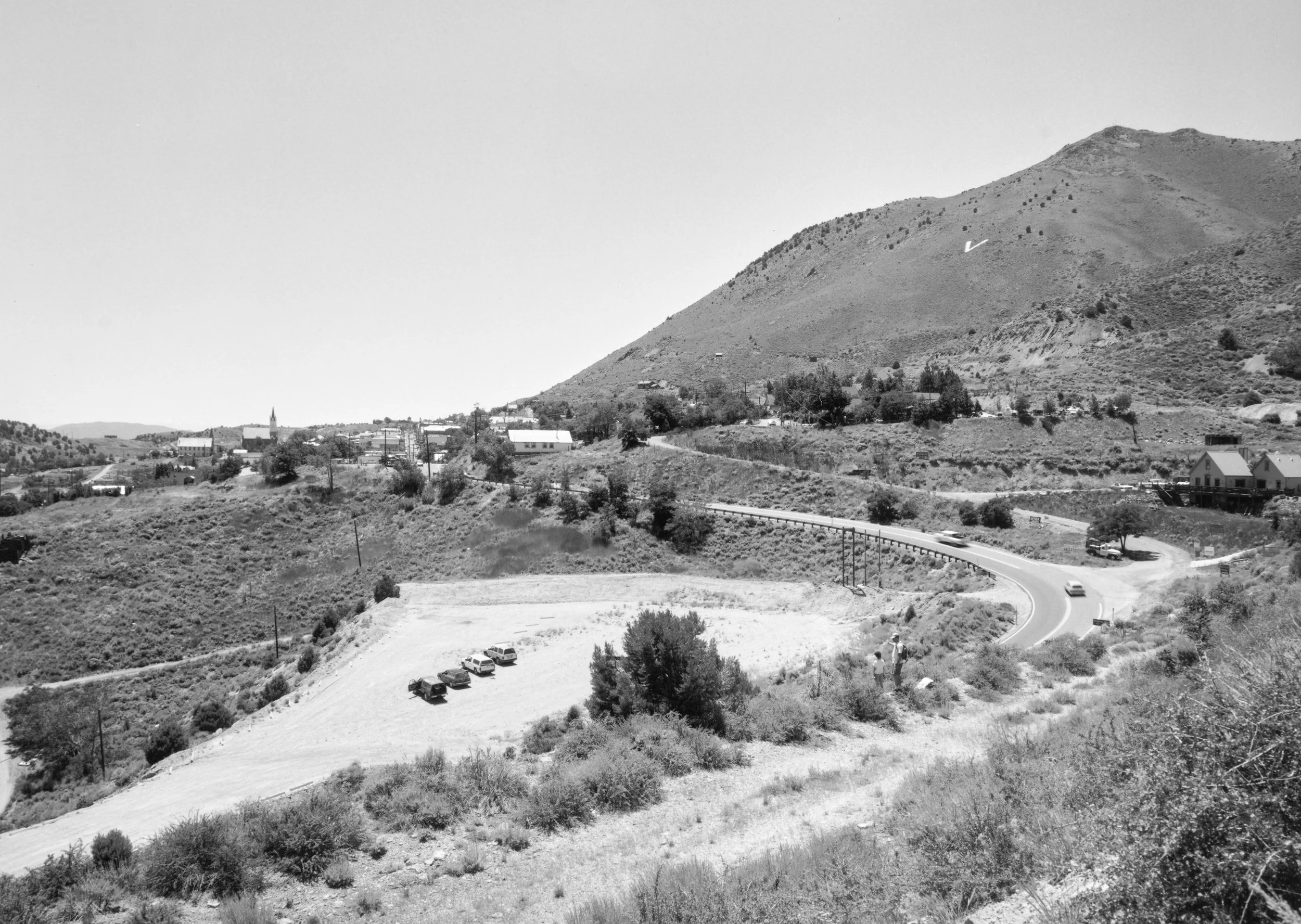 Mark Klett and Byron Wolfe for the Third View Project, 1998. Virginia City, NV.